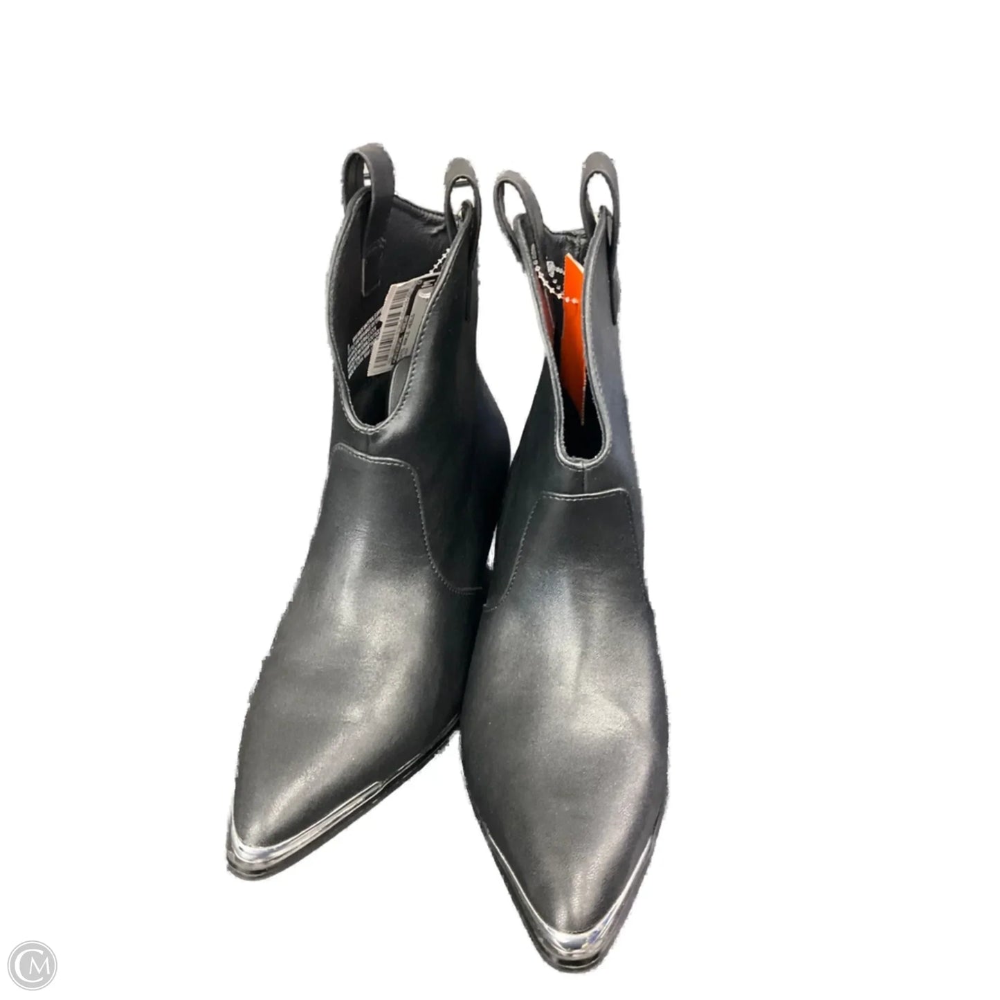 Boots Ankle Heels By Universal Thread In Black, Size: 6