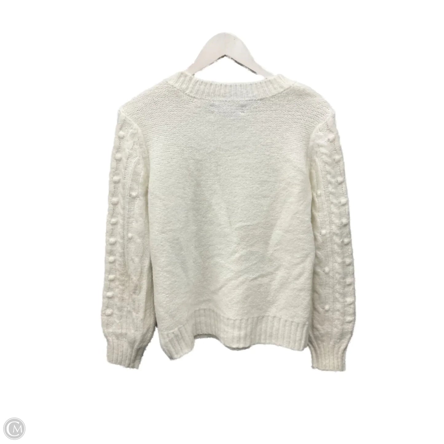 Sweater By Loft In White, Size: Xs