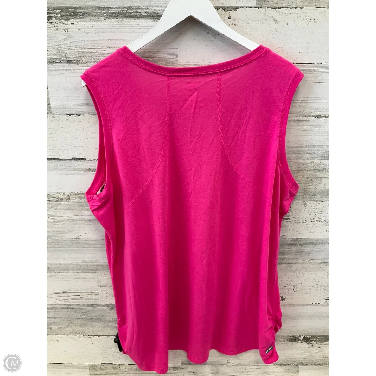 Athletic Top Short Sleeve By Danskin Now In Pink, Size: 4x