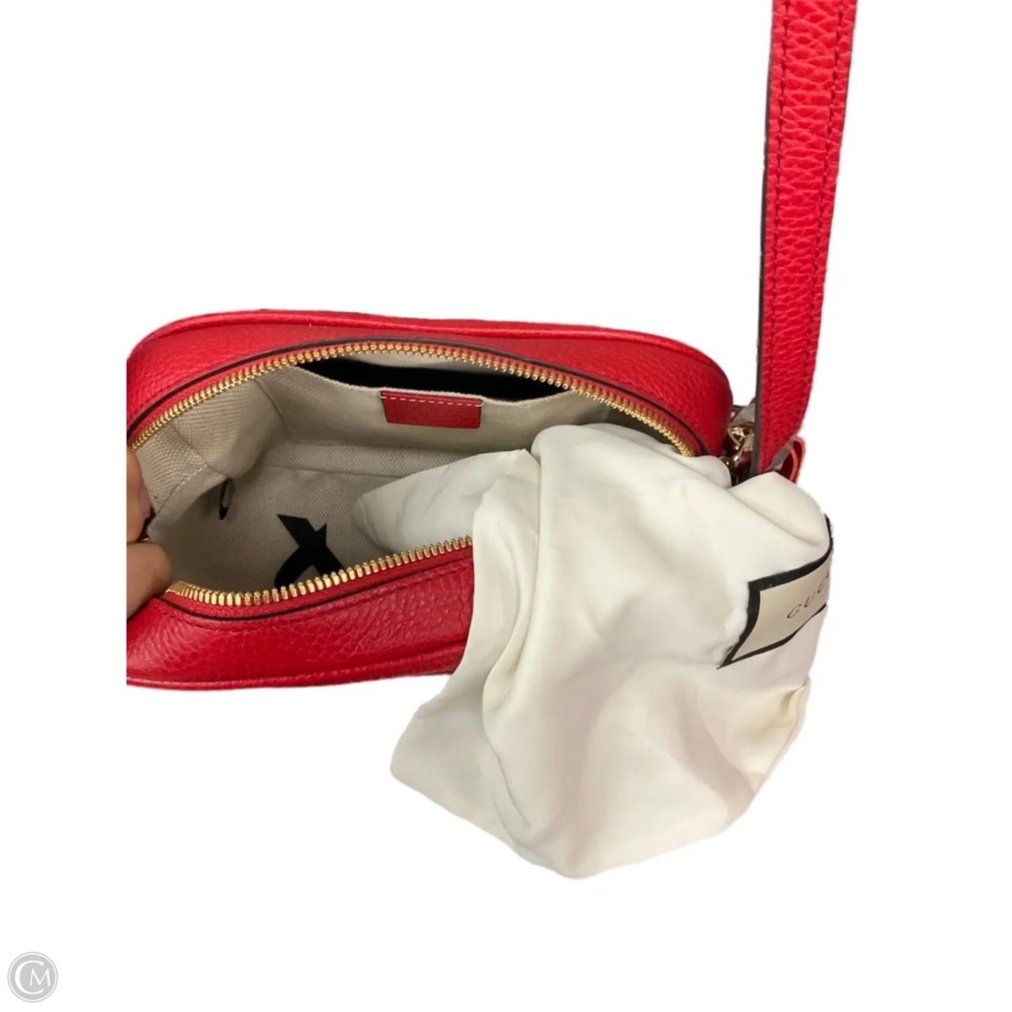 Crossbody Luxury Designer By Gucci, Size: Medium