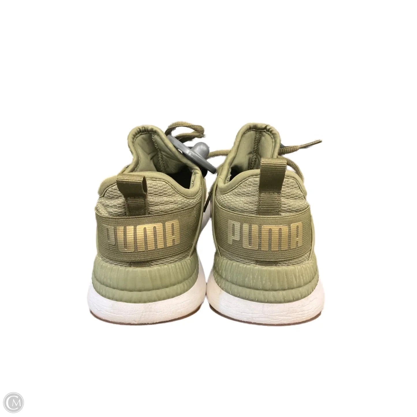 Shoes Athletic By Puma In Green, Size: 8.5