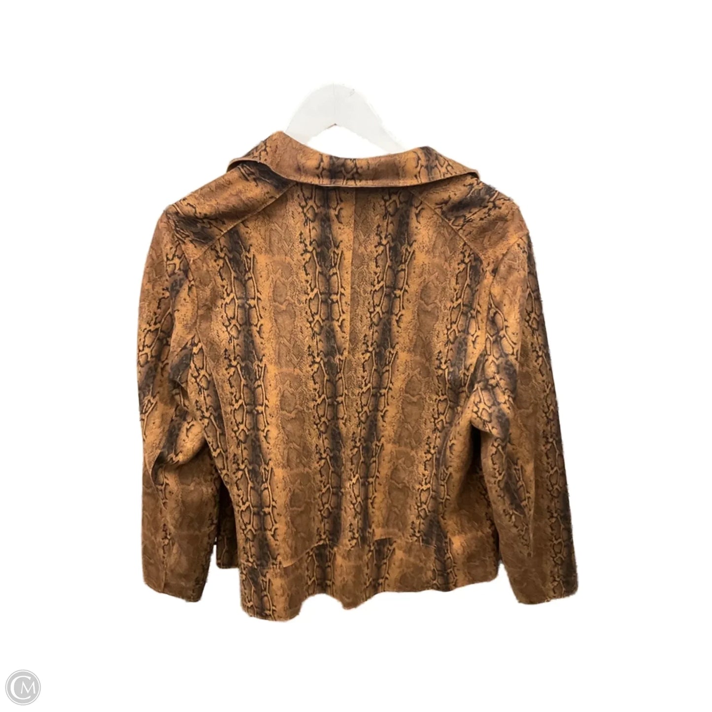 Blazer By Philosophy In Brown, Size: Xl