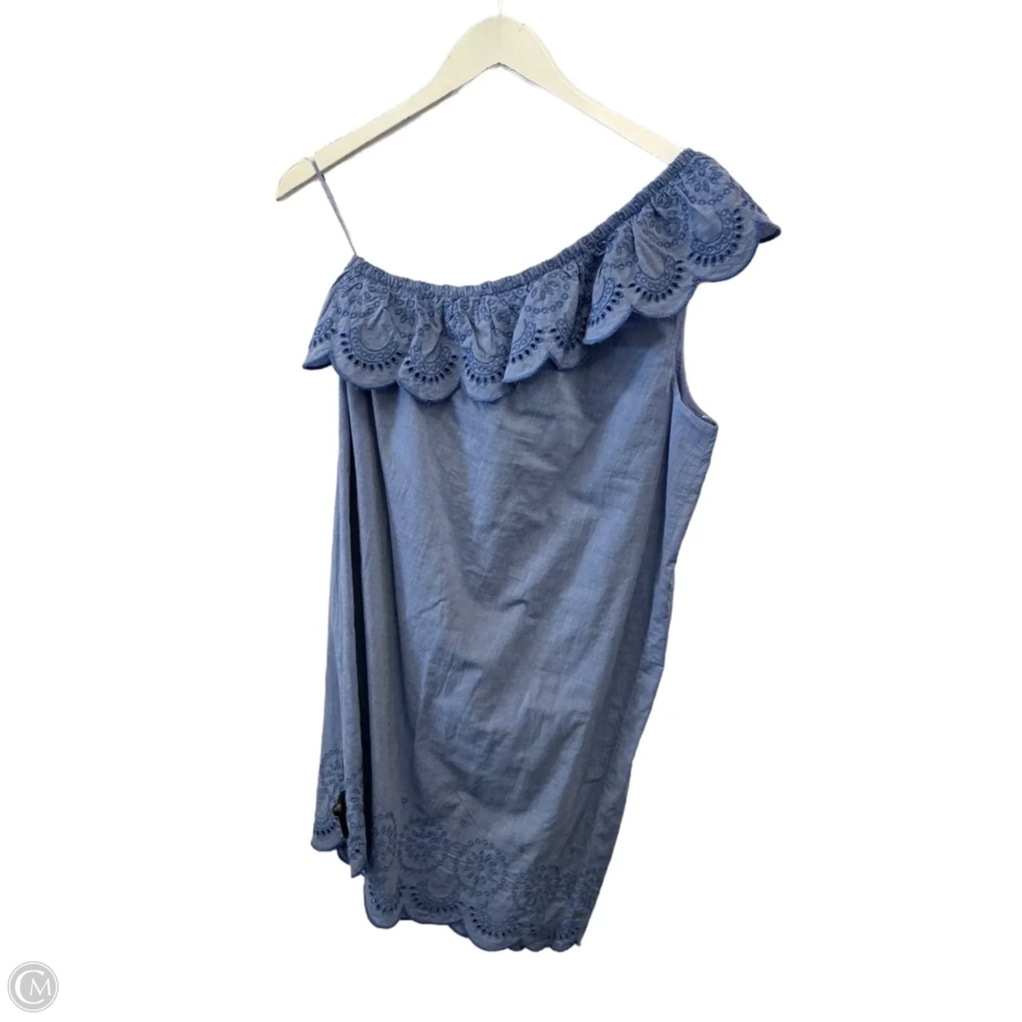 Dress Casual Short By Vineyard Vines In Blue, Size: M