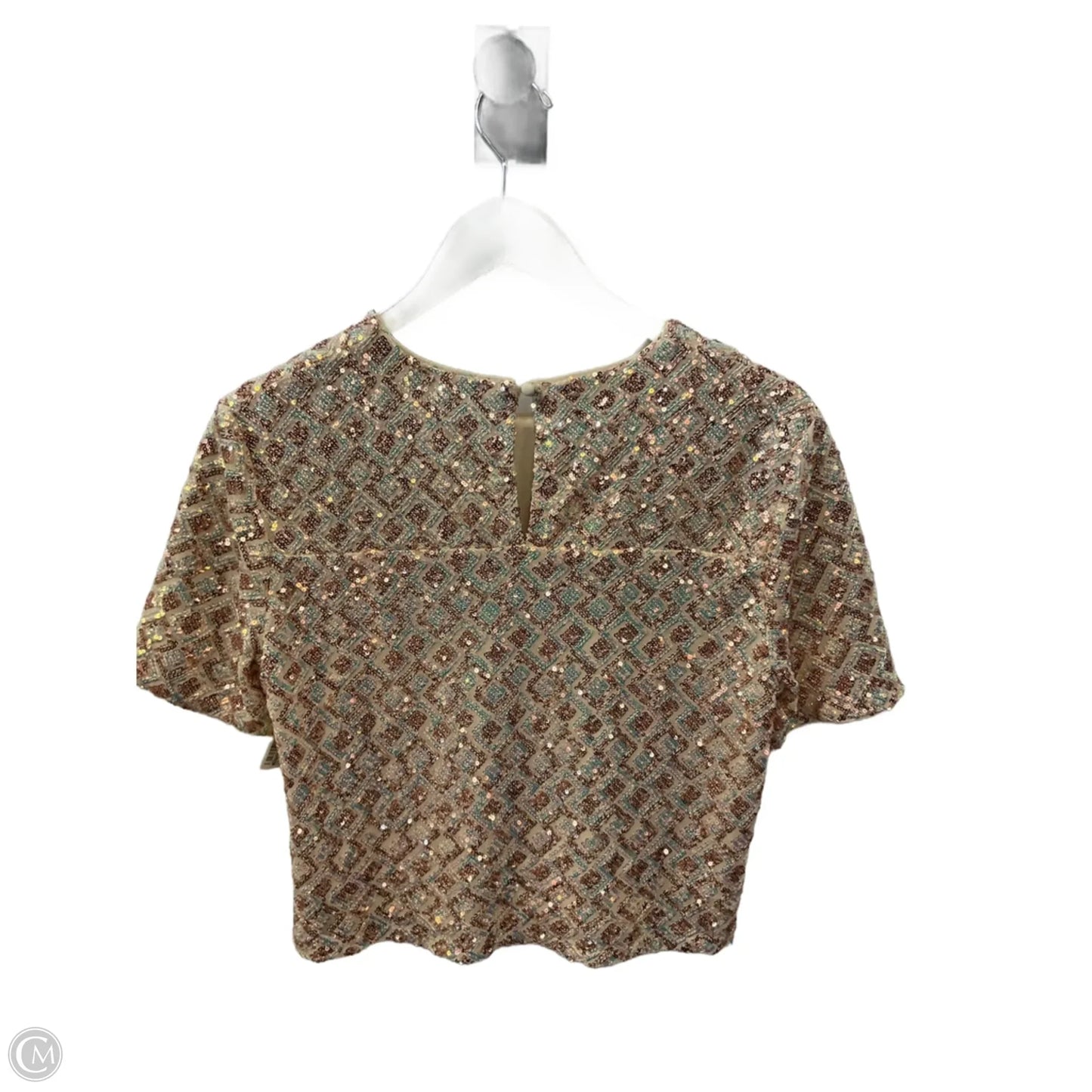 Top Short Sleeve By Miss Me In Multi-colored, Size: M