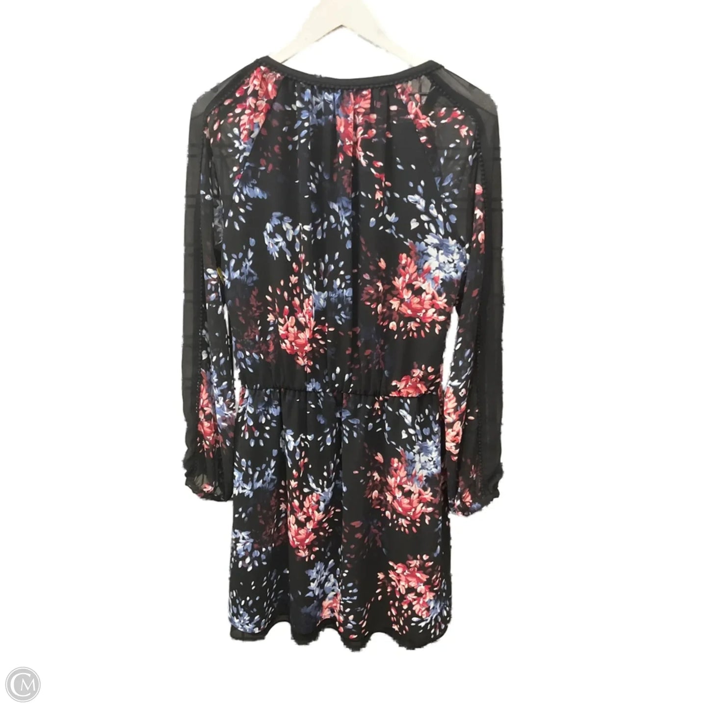 Dress Casual Midi By White House Black Market In Black, Size: M