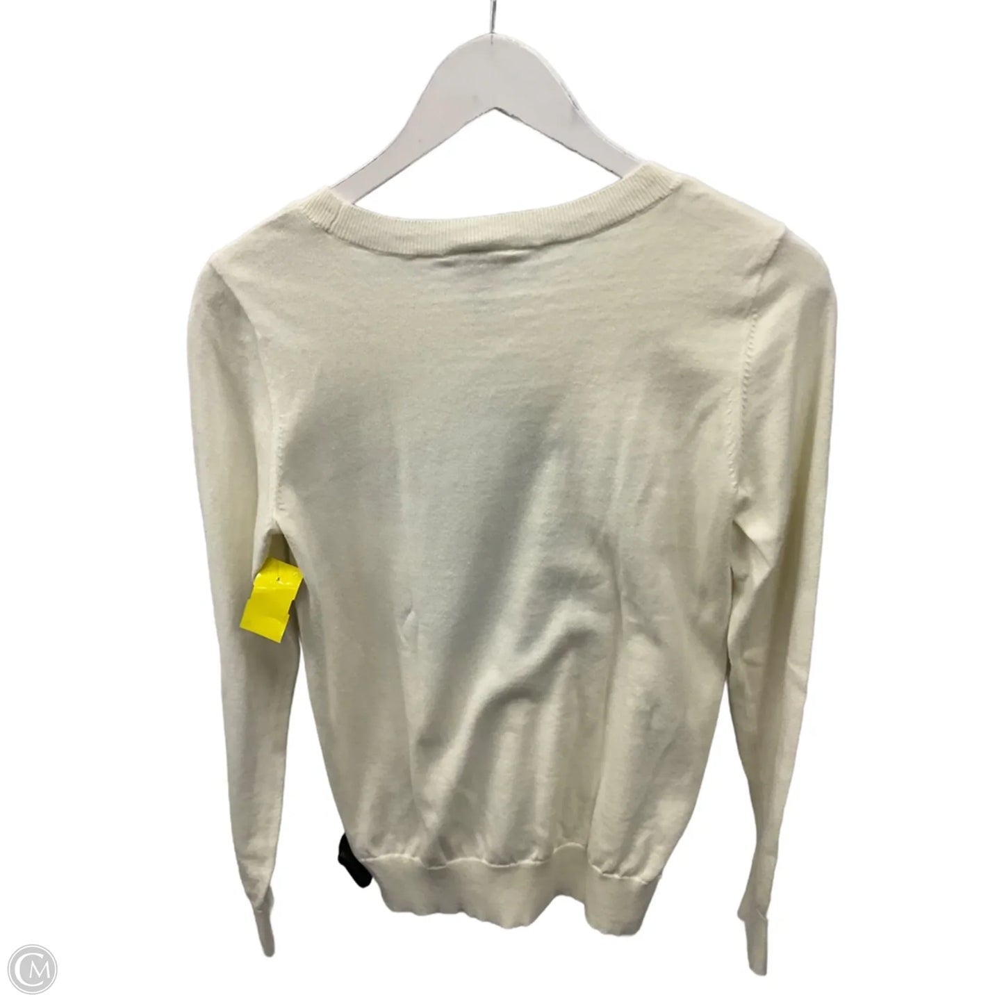 Sweater By Loft In Cream, Size: S