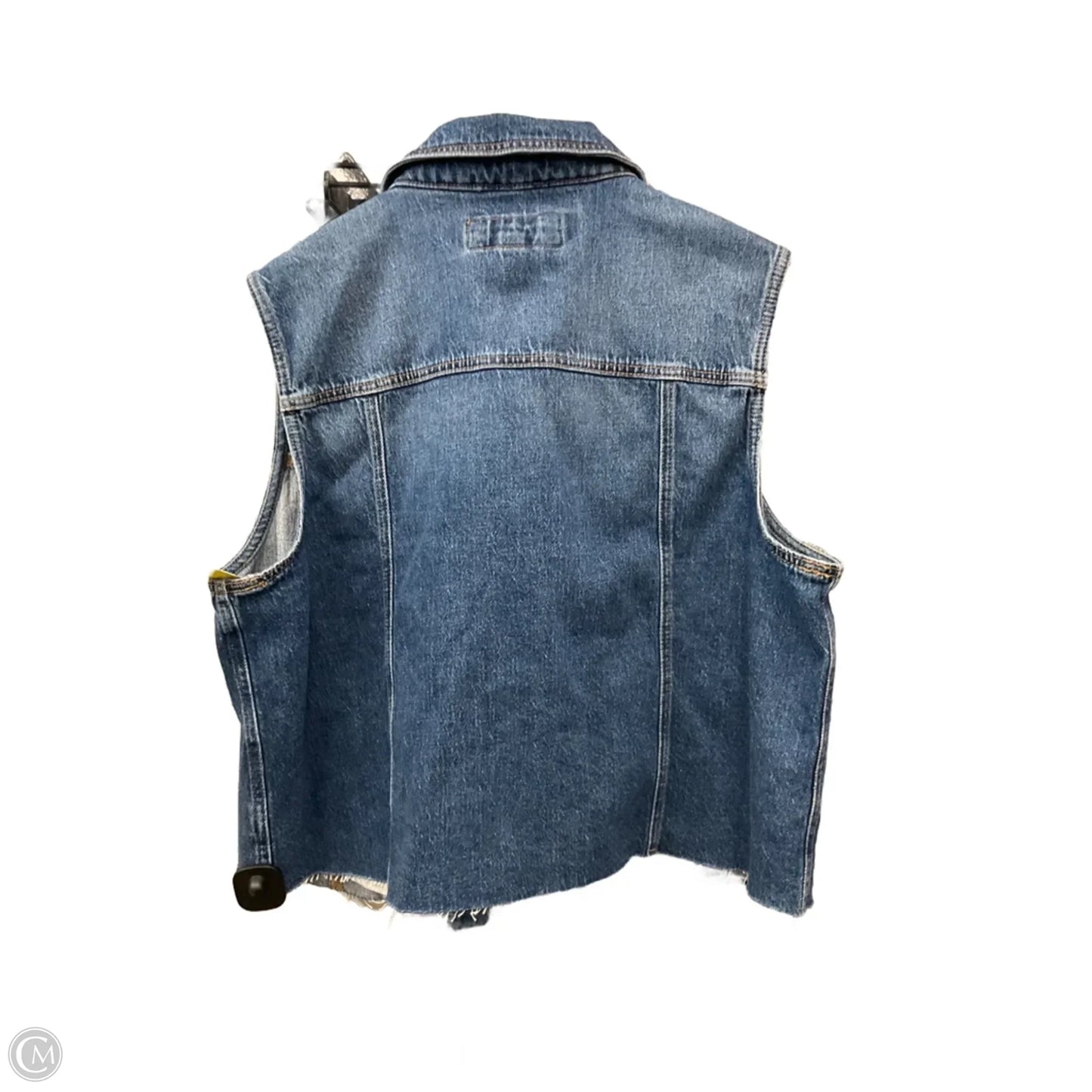 Vest Other By Maurices In Blue Denim, Size: Xxl