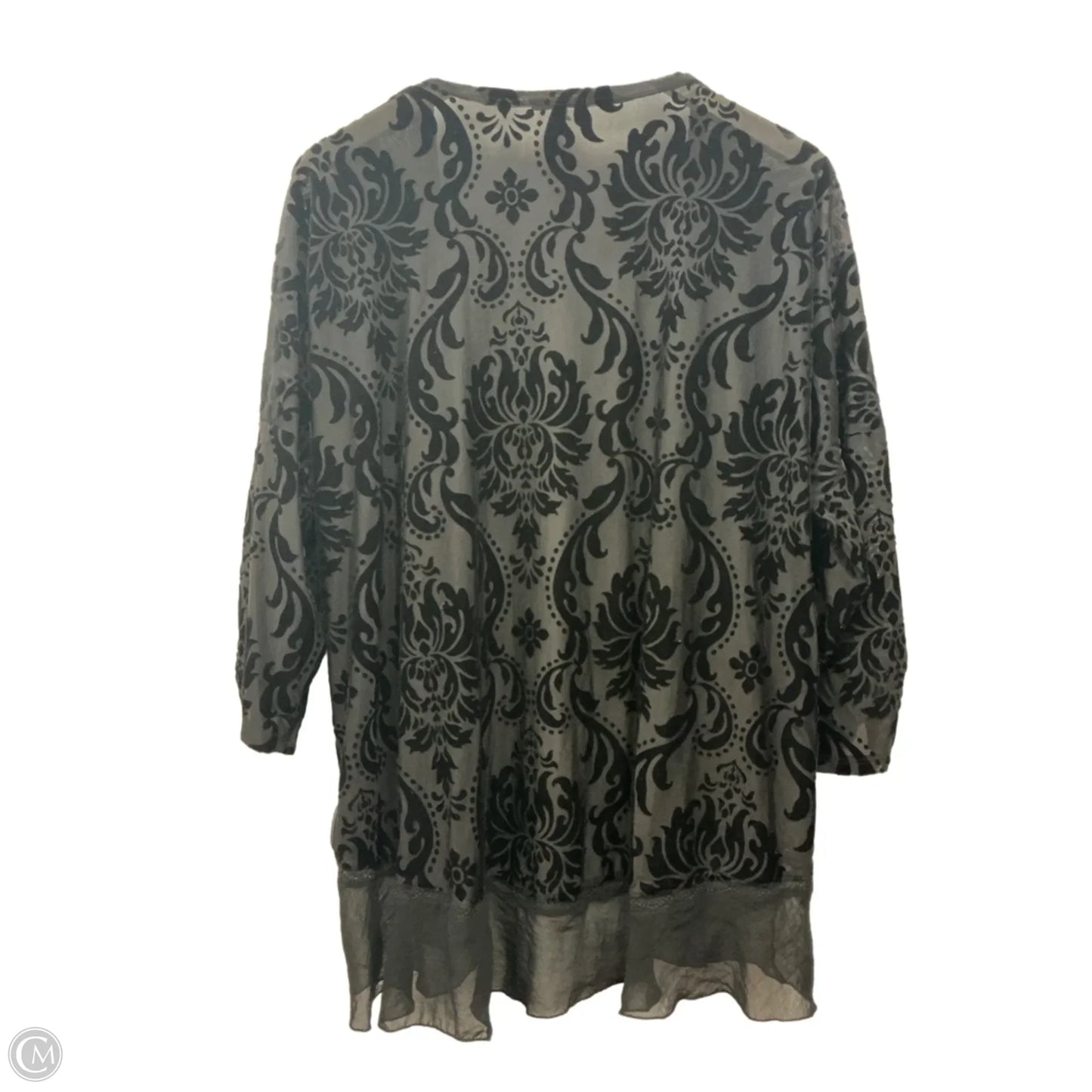Kimono By Maurices In Black, Size: 3x