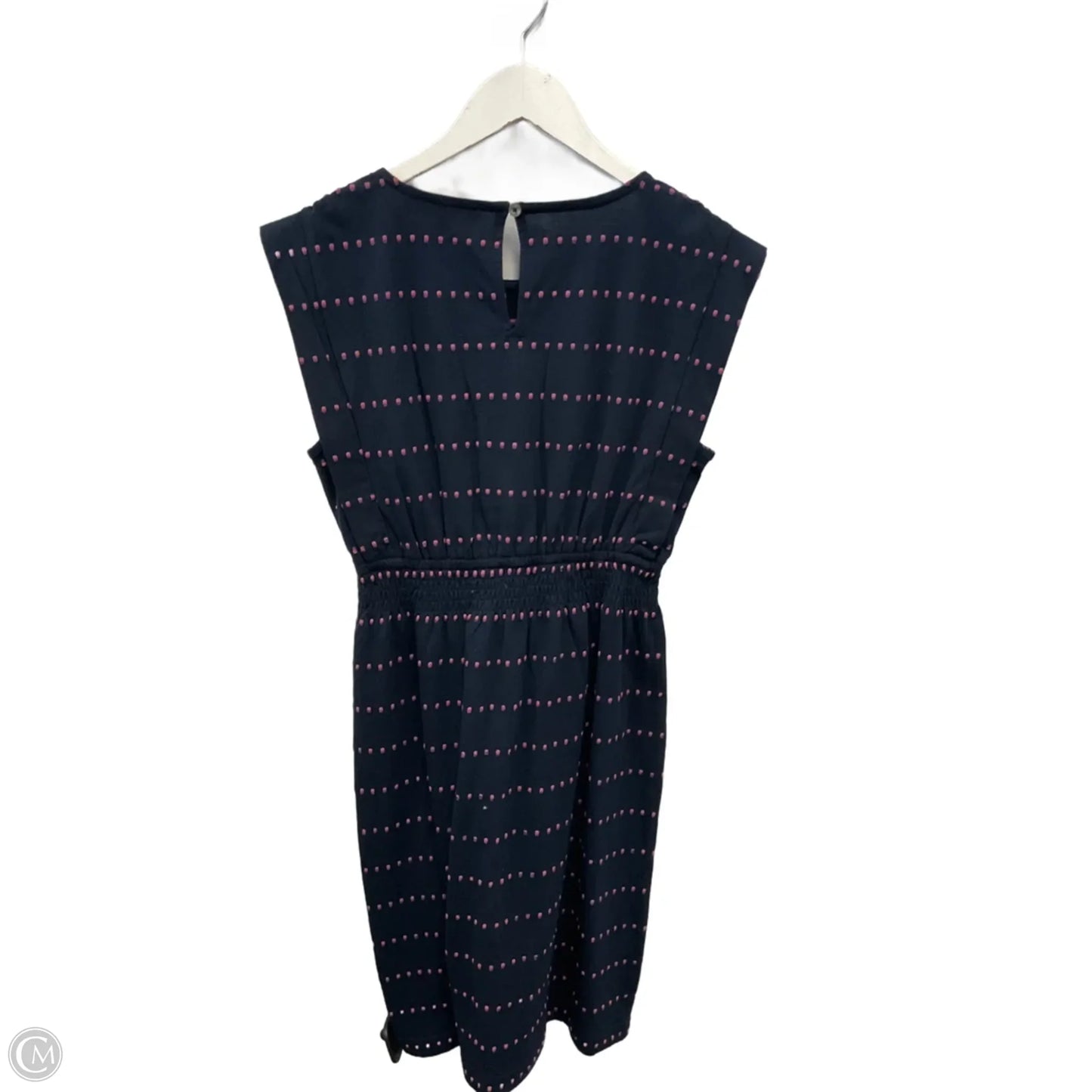 Dress Casual Midi By Loft In Navy, Size: Xs