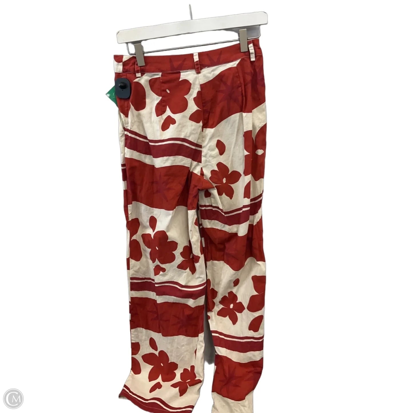 Pants Wide Leg By Clothes Mentor In Orange, Size: 4