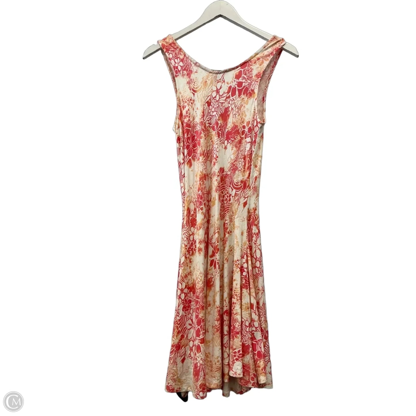 Dress Casual Midi By American Rag In Coral, Size: S