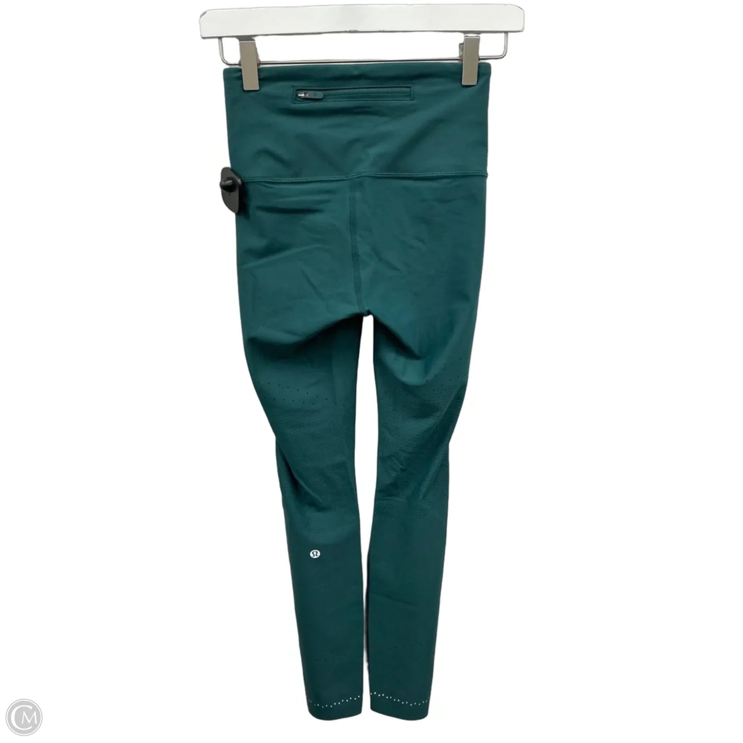 Athletic Leggings By Lululemon In Teal, Size: 4