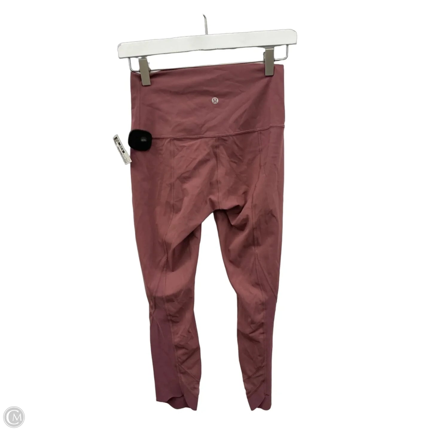 Athletic Capris By Lululemon In Pink, Size: S