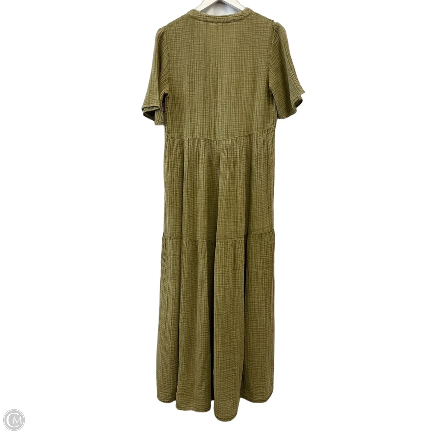 Dress Casual Maxi By Anthropologie In Green, Size: Xs