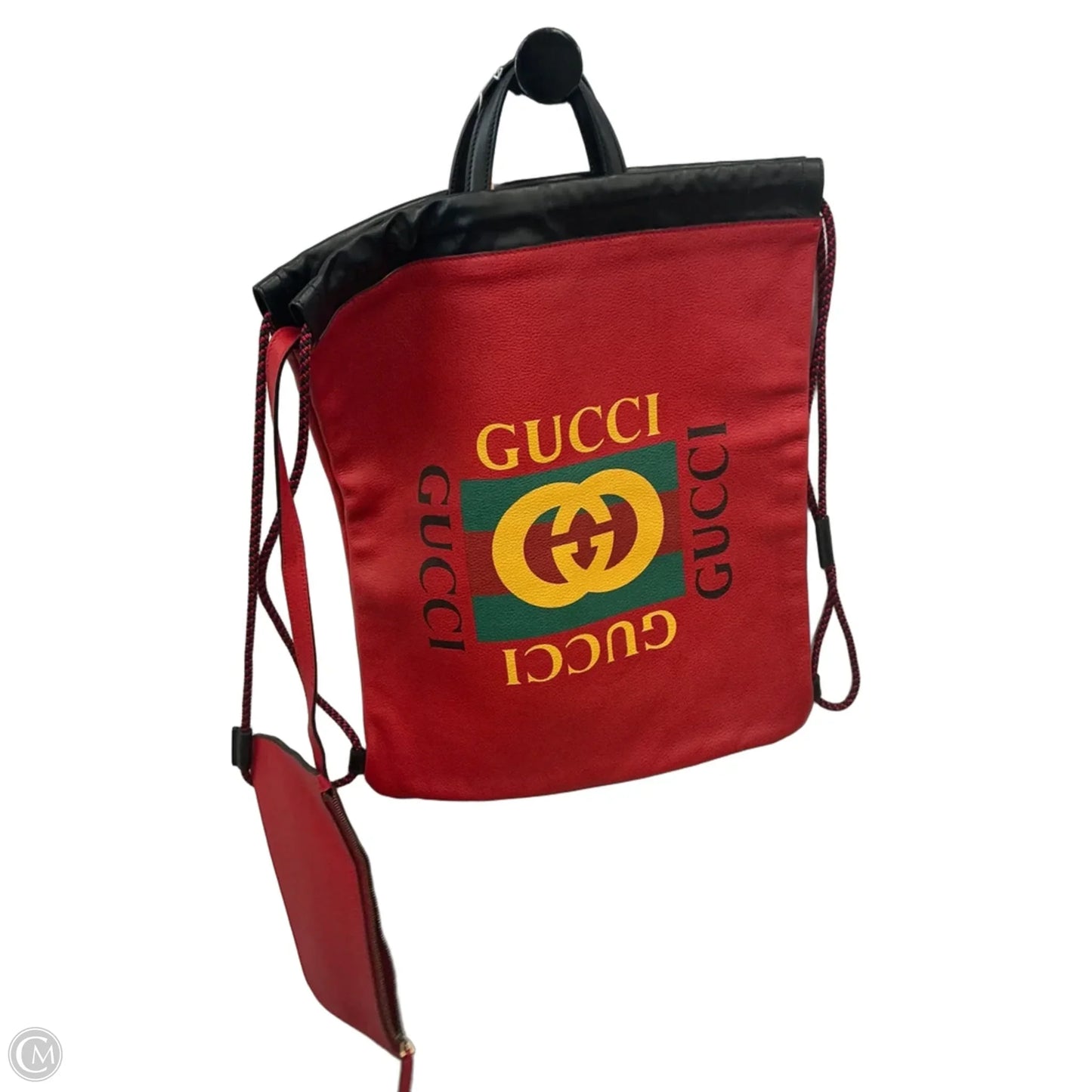 Backpack Luxury Designer By Gucci, Size: Large