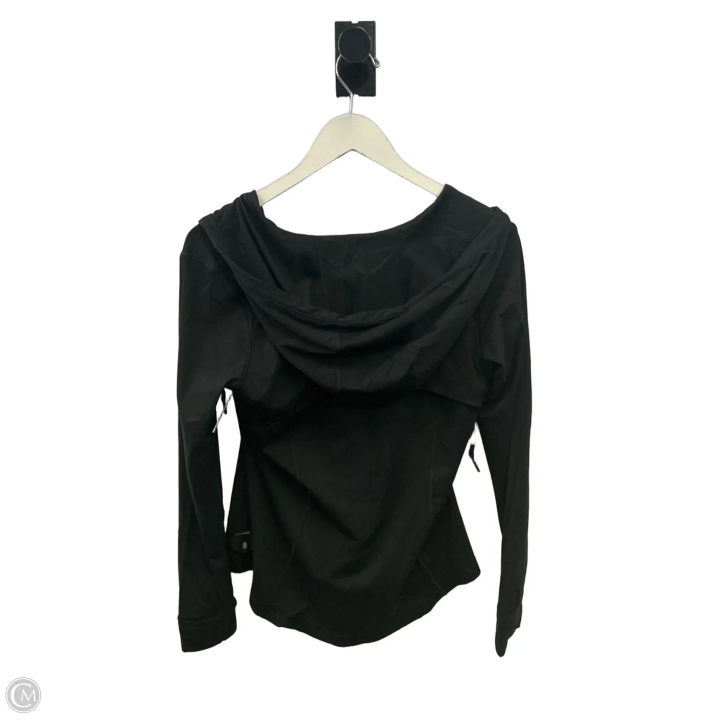 Athletic Jacket By Lululemon In Black, Size: L