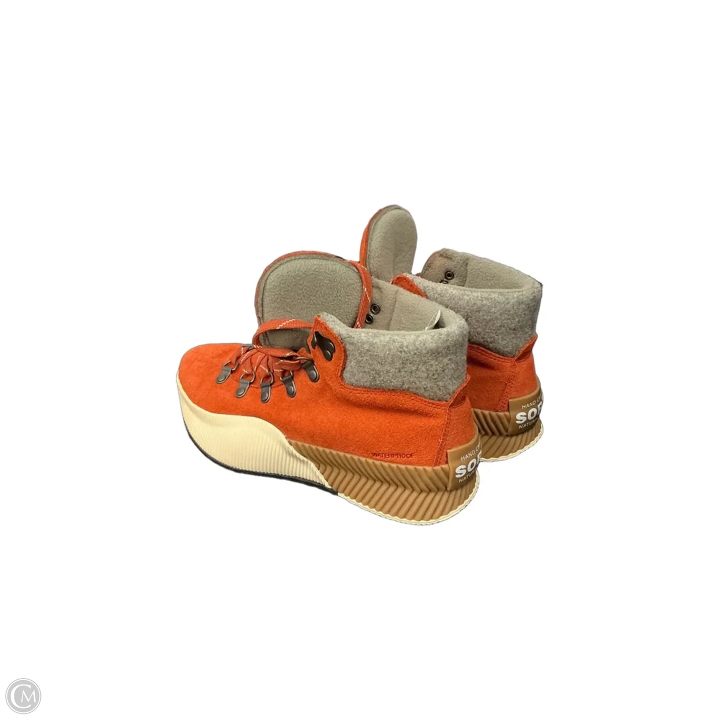 Boots Ankle Flats By Sorel In Orange, Size: 6