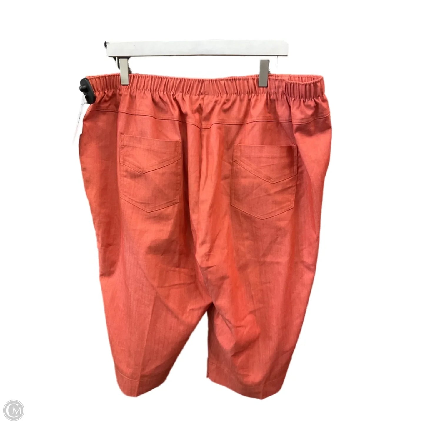 Capris By Clothes Mentor In Orange, Size: 20
