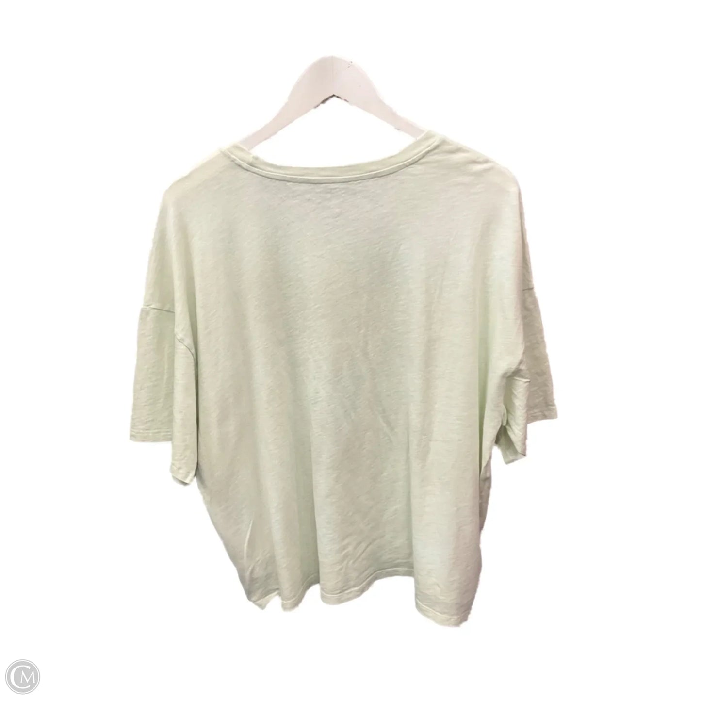 Top Short Sleeve By American Eagle In Green, Size: Xl