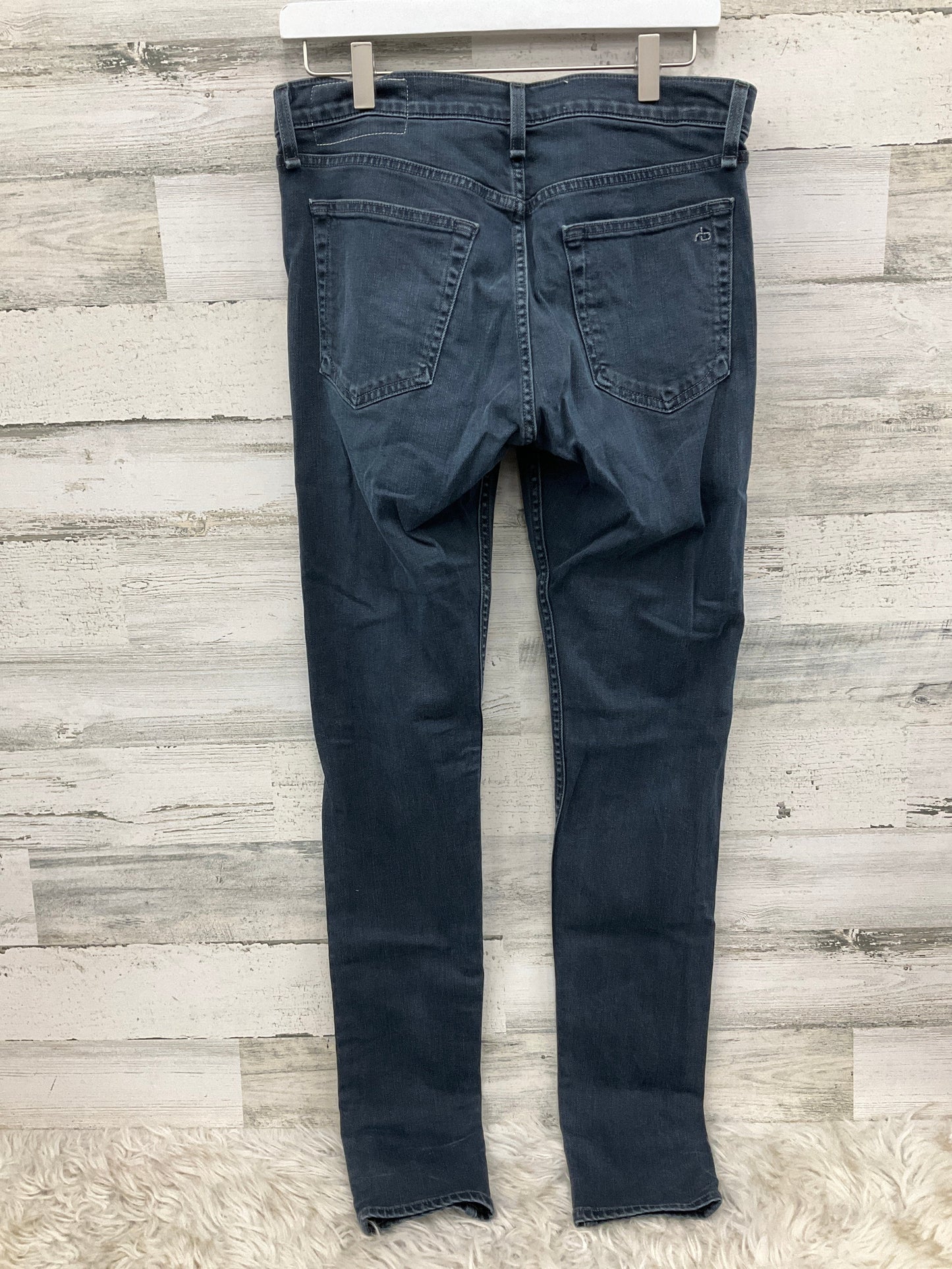Jeans Straight By Rag And Bone In Blue, Size: 10l