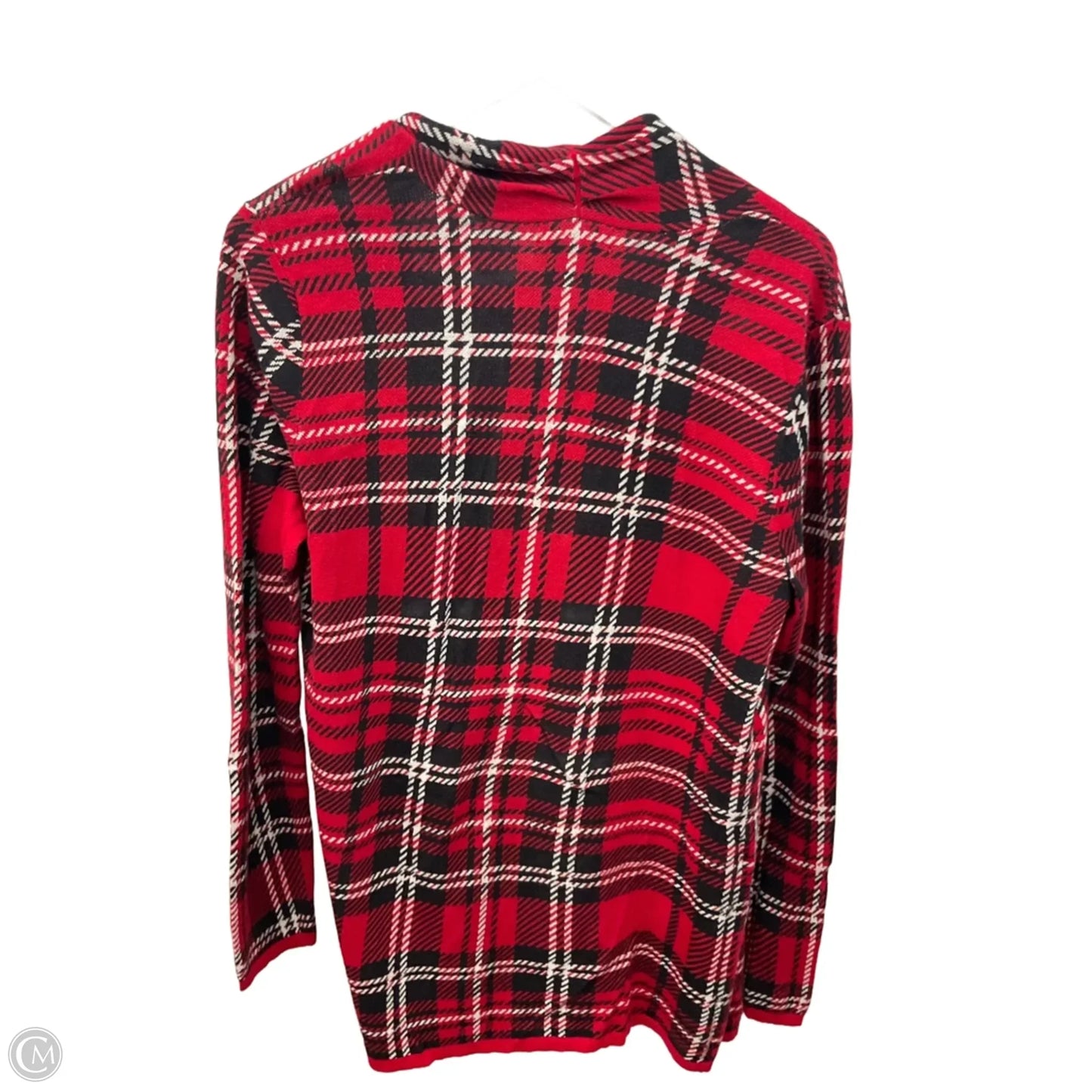 Cardigan By Lands End In Red, Size: M