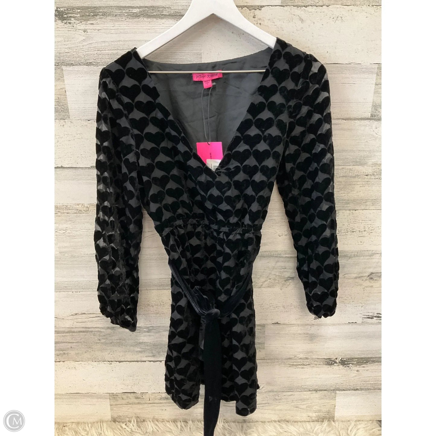 Dress Casual Short By Betsey Johnson In Black, Size: S