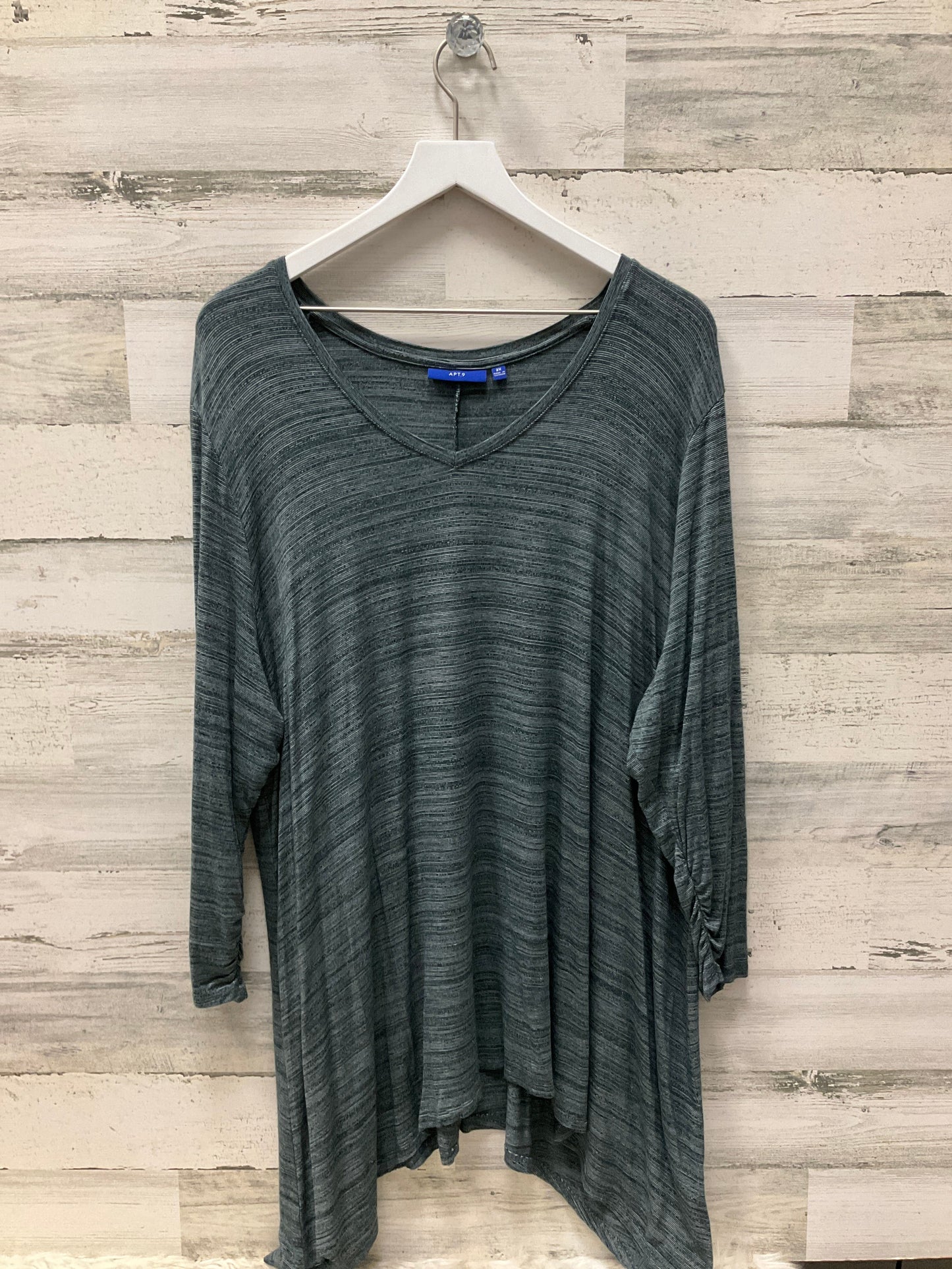 Top Long Sleeve By Apt 9 Size: 2x