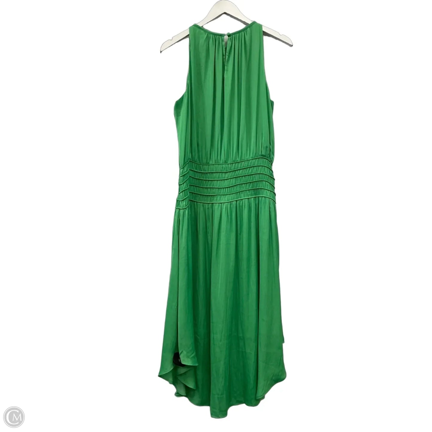 Dress Casual Midi By White House Black Market In Green, Size: M