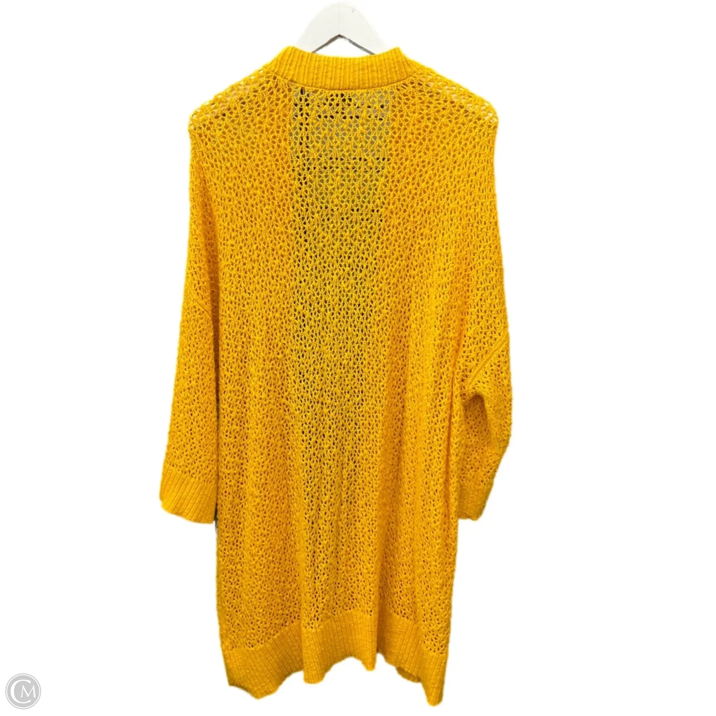 Cardigan By Torrid In Yellow, Size: 30