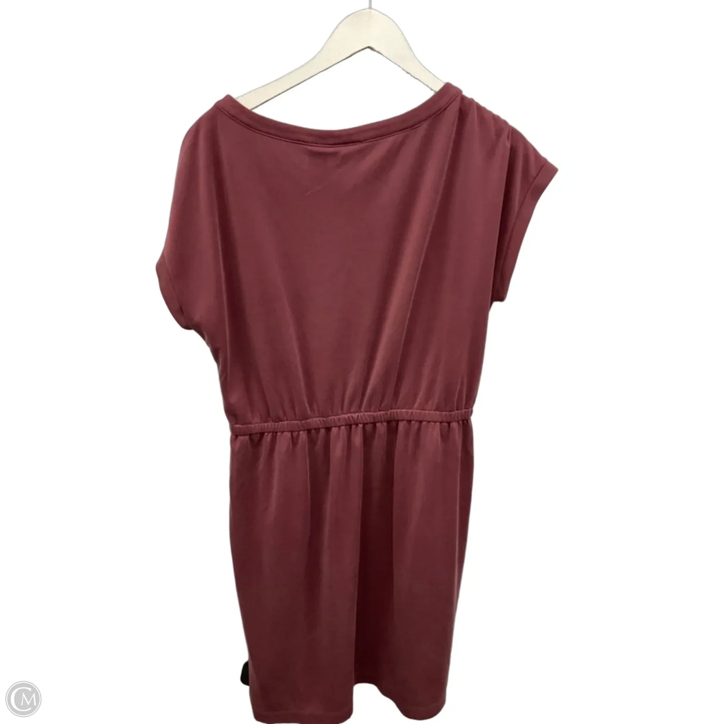 Dress Casual Midi By Nicole Miller In Purple, Size: L