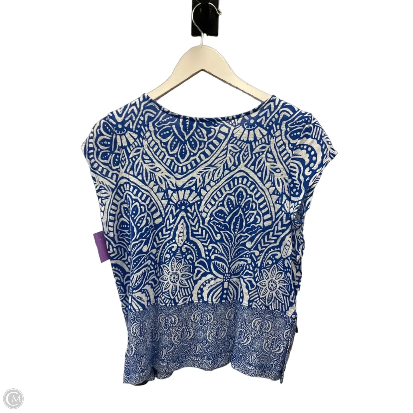 Top Sleeveless By Rachel Zoe In Blue, Size: S