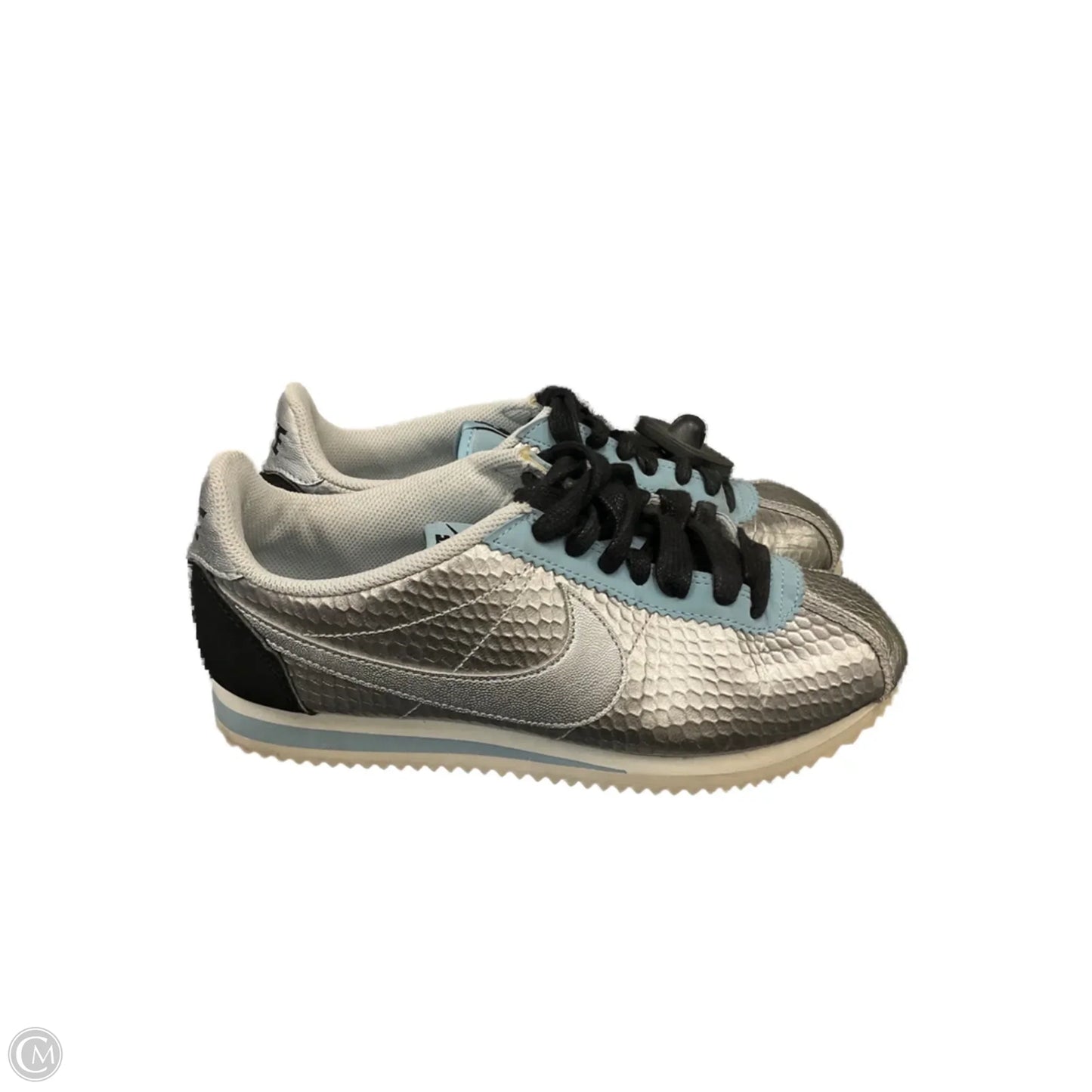 Shoes Athletic By Nike In Silver, Size: 6.5