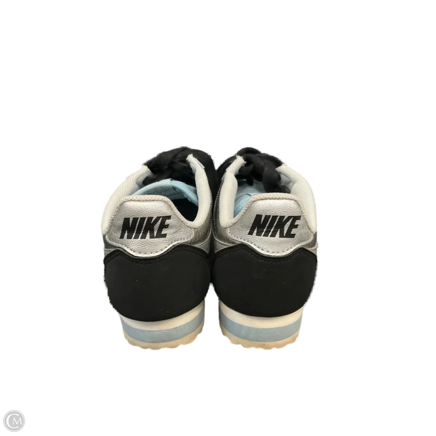 Shoes Athletic By Nike In Silver, Size: 6.5