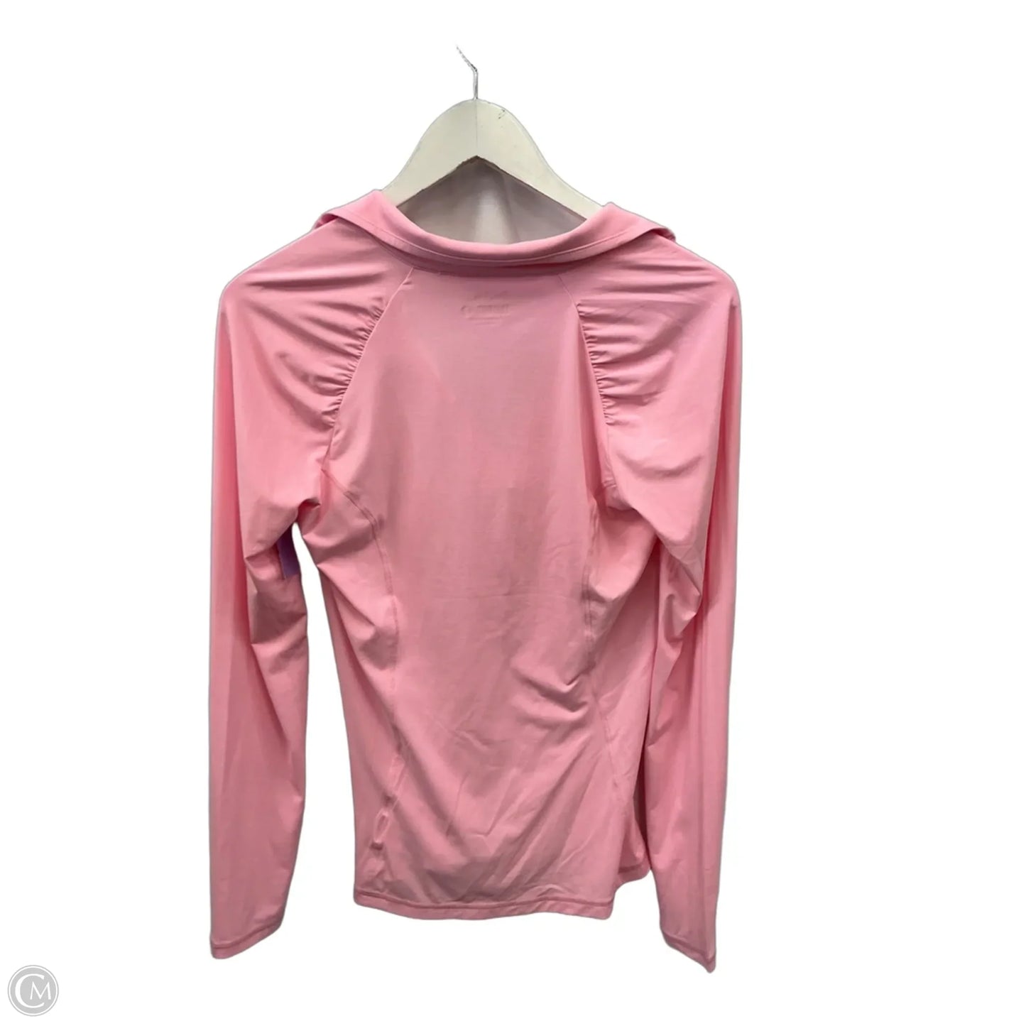 Athletic Top Long Sleeve Collar By Lilly Pulitzer In Pink, Size: S