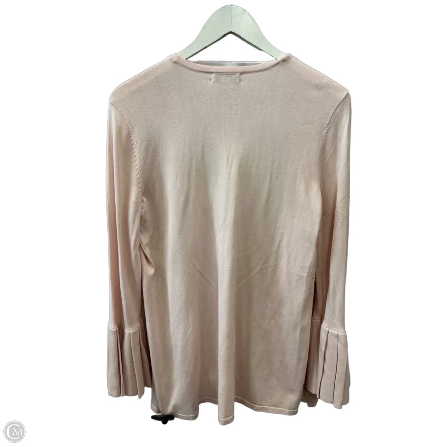 Sweater Cardigan By Charter Club In Pink, Size: S