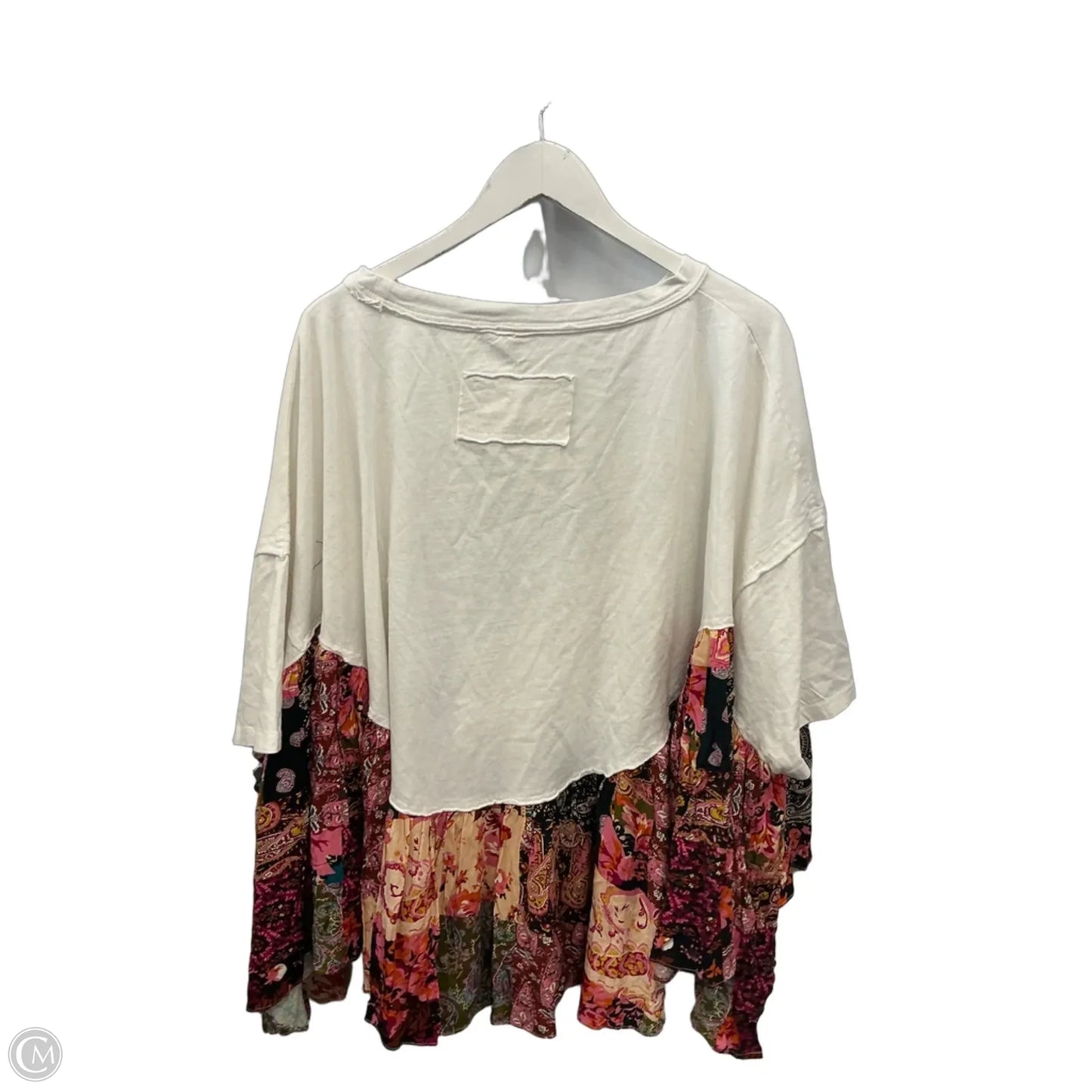 Top Short Sleeve By Clothes Mentor In White, Size: Xl