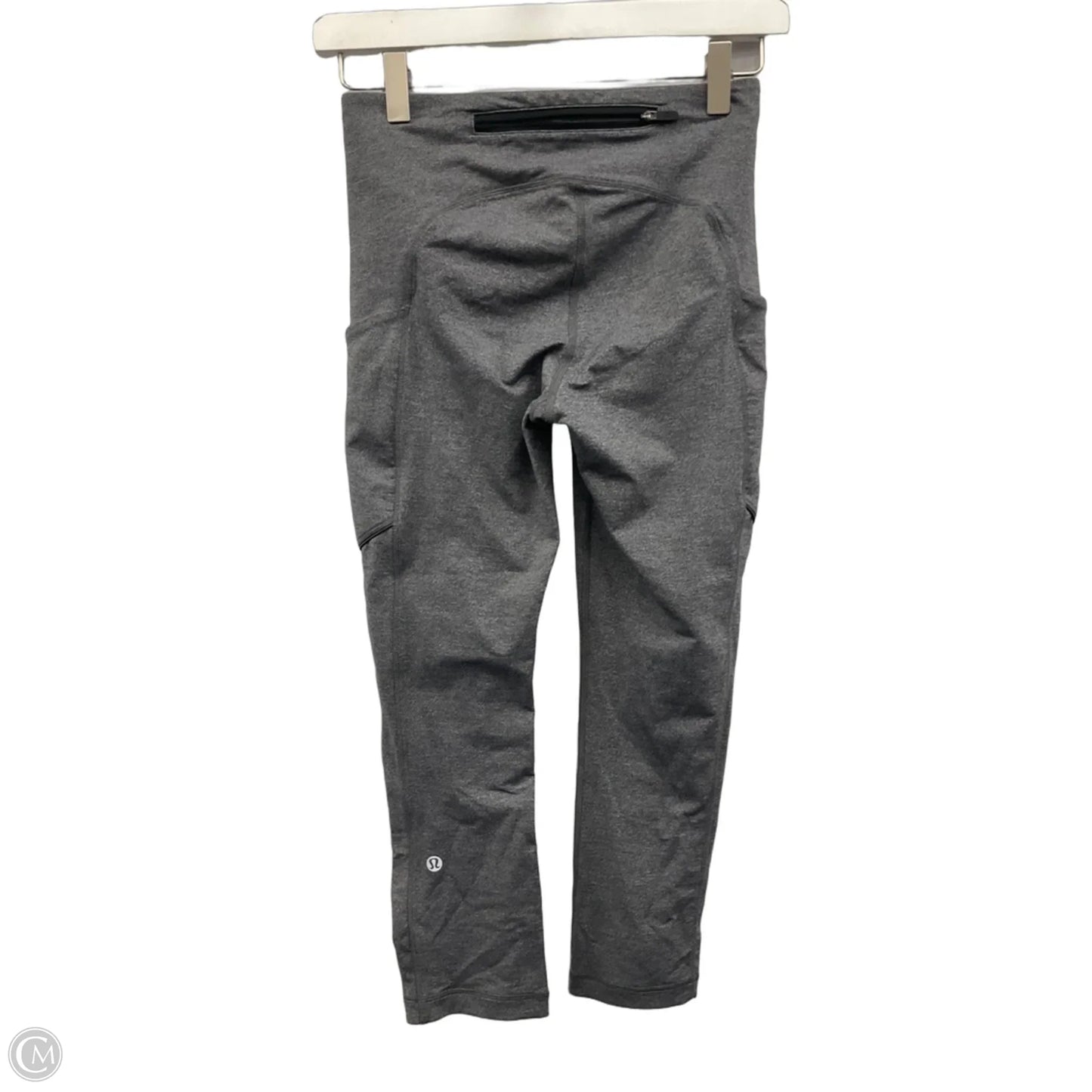 Athletic Leggings By Lululemon In Grey, Size: 4