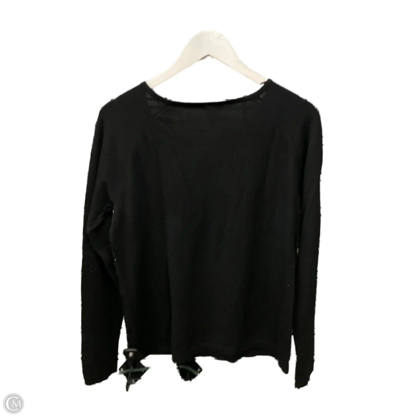 Top 3/4 Sleeve By Elle In Black, Size: Xl