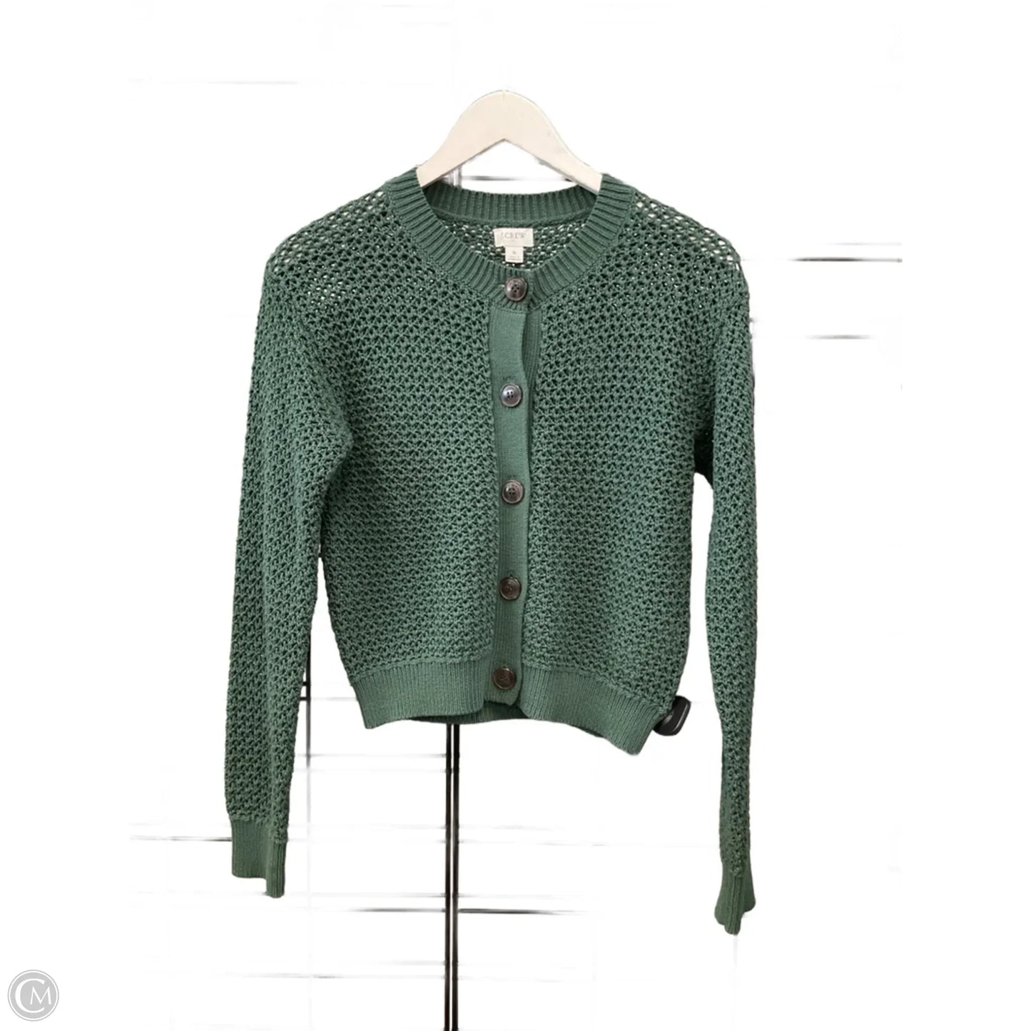 Cardigan By J. Crew In Green, Size: S