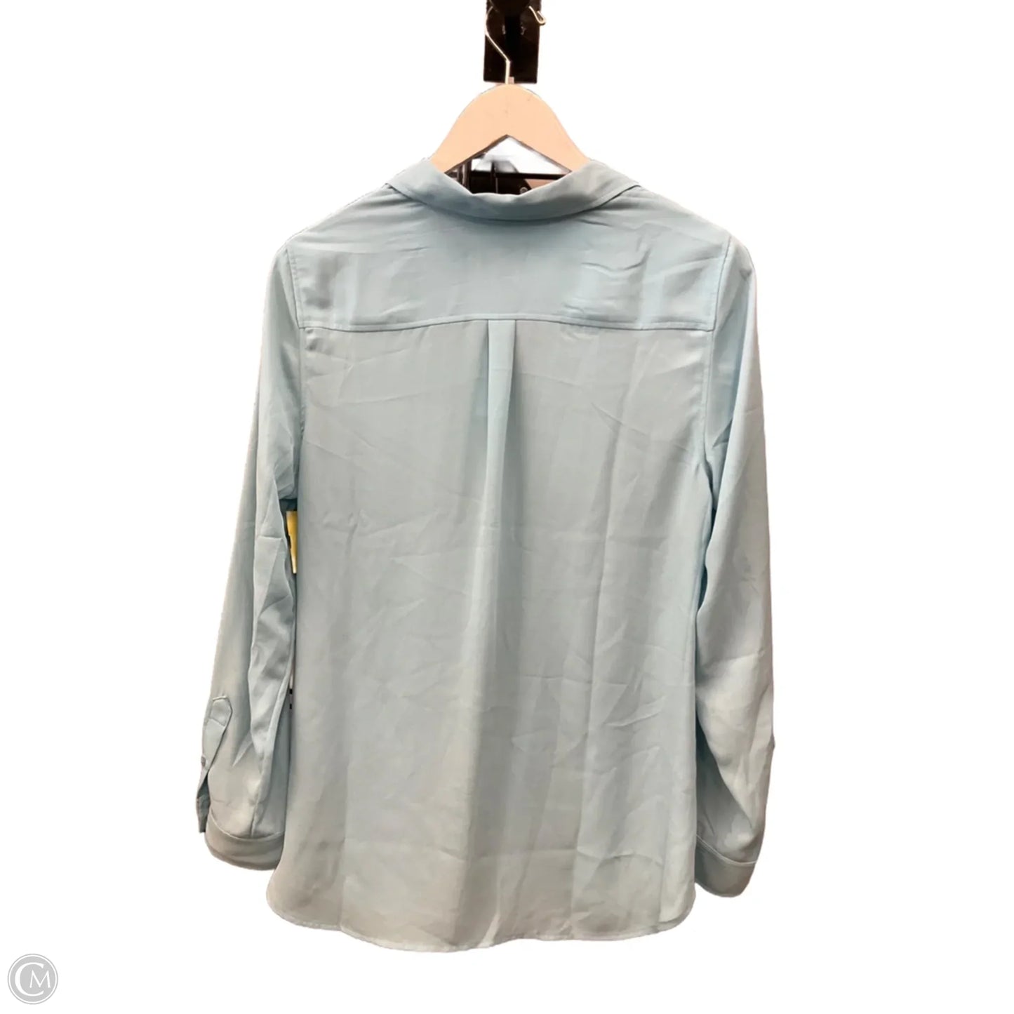 Top Long Sleeve By Talbots In Blue, Size: M