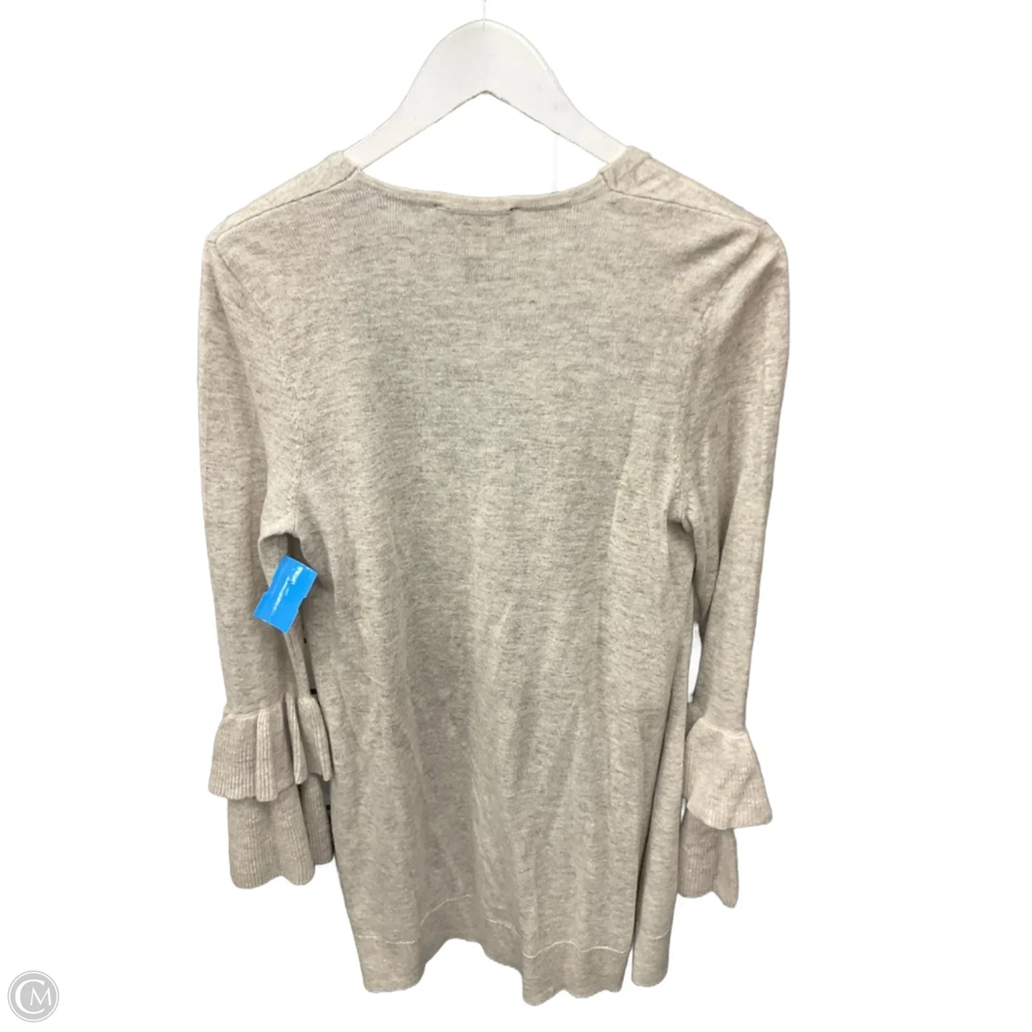 Sweater Cardigan By Inc In Beige, Size: M