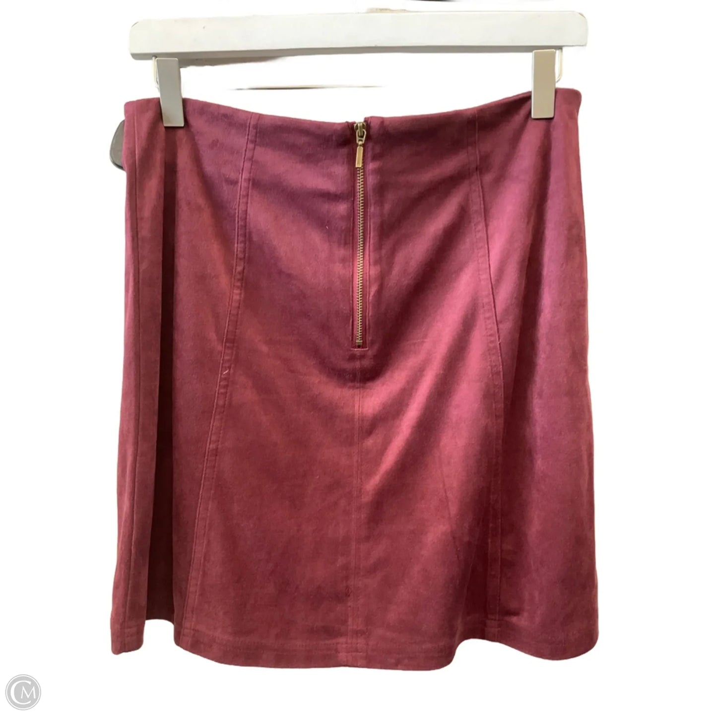 Skirt Mini & Short By Alya In Maroon, Size: M
