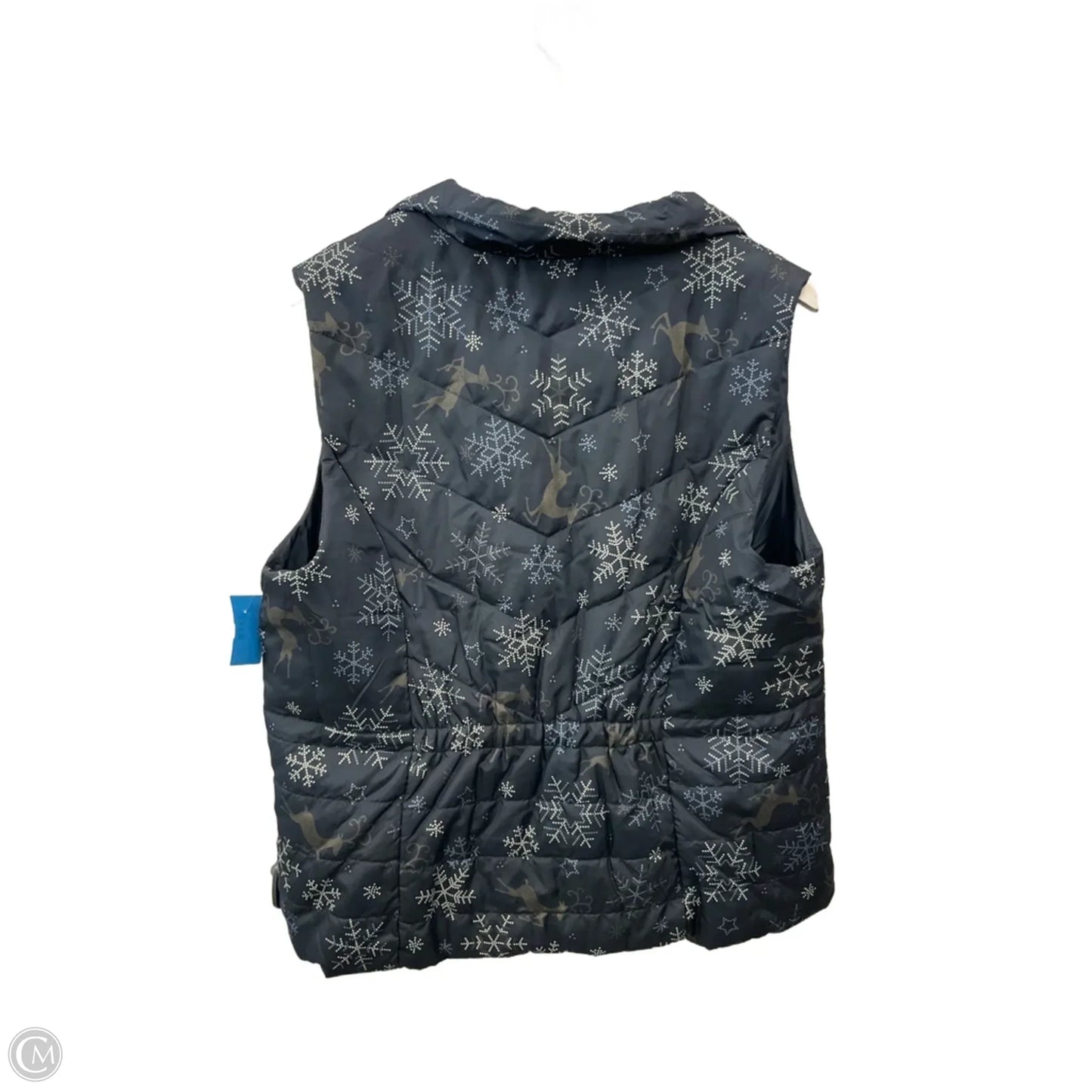 Vest Puffer & Quilted By Christopher And Banks In Navy, Size: Xl