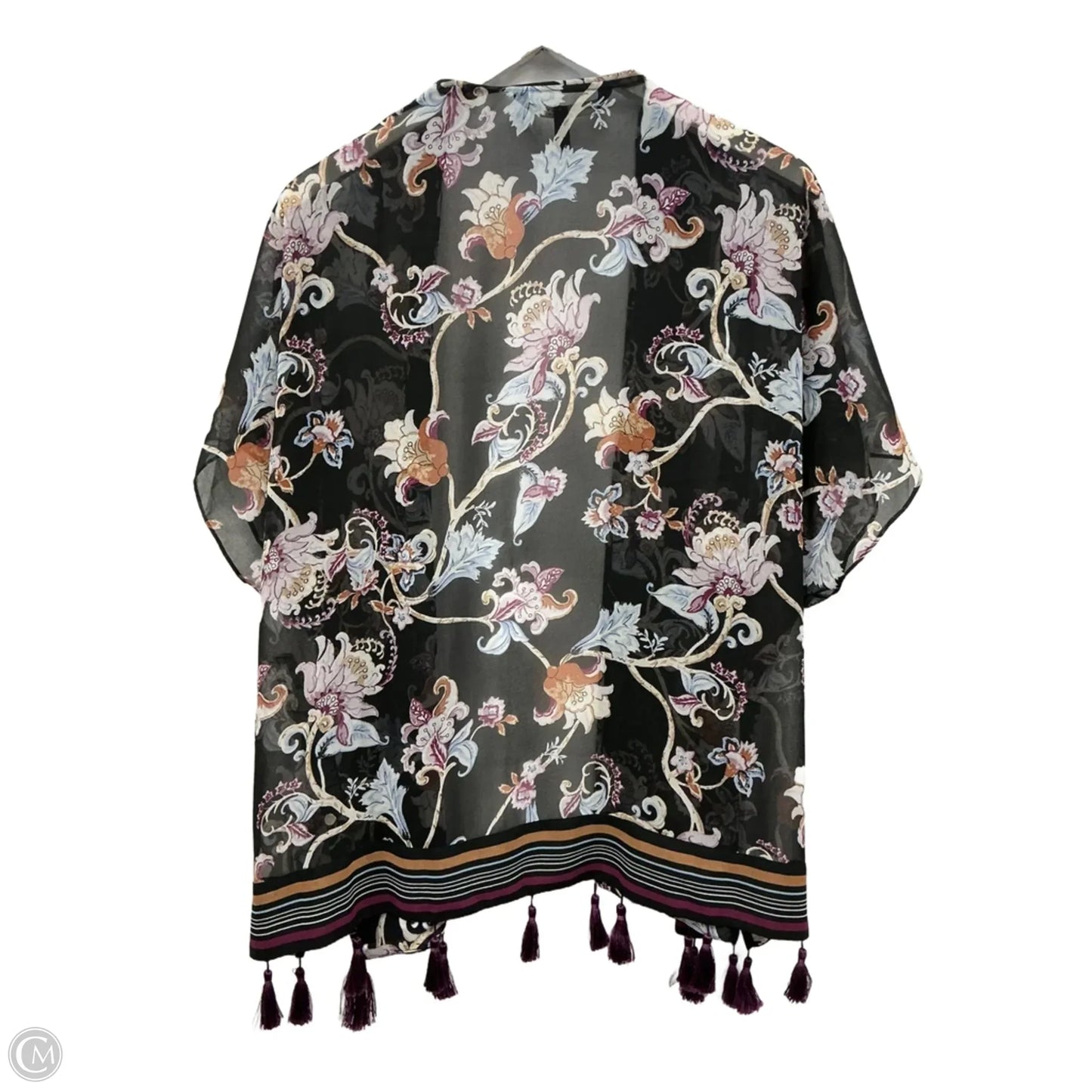 Kimono By White House Black Market In Black, Size: Xxs