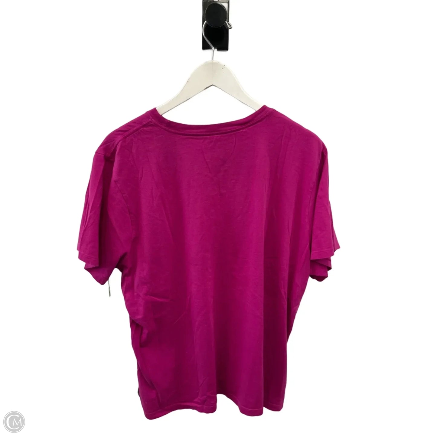 Athletic Top Short Sleeve By The North Face In Purple, Size: Xxl