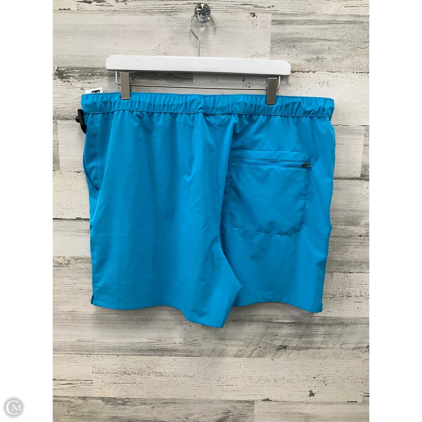 Athletic Shorts By Reel Legends In Blue, Size: 1x