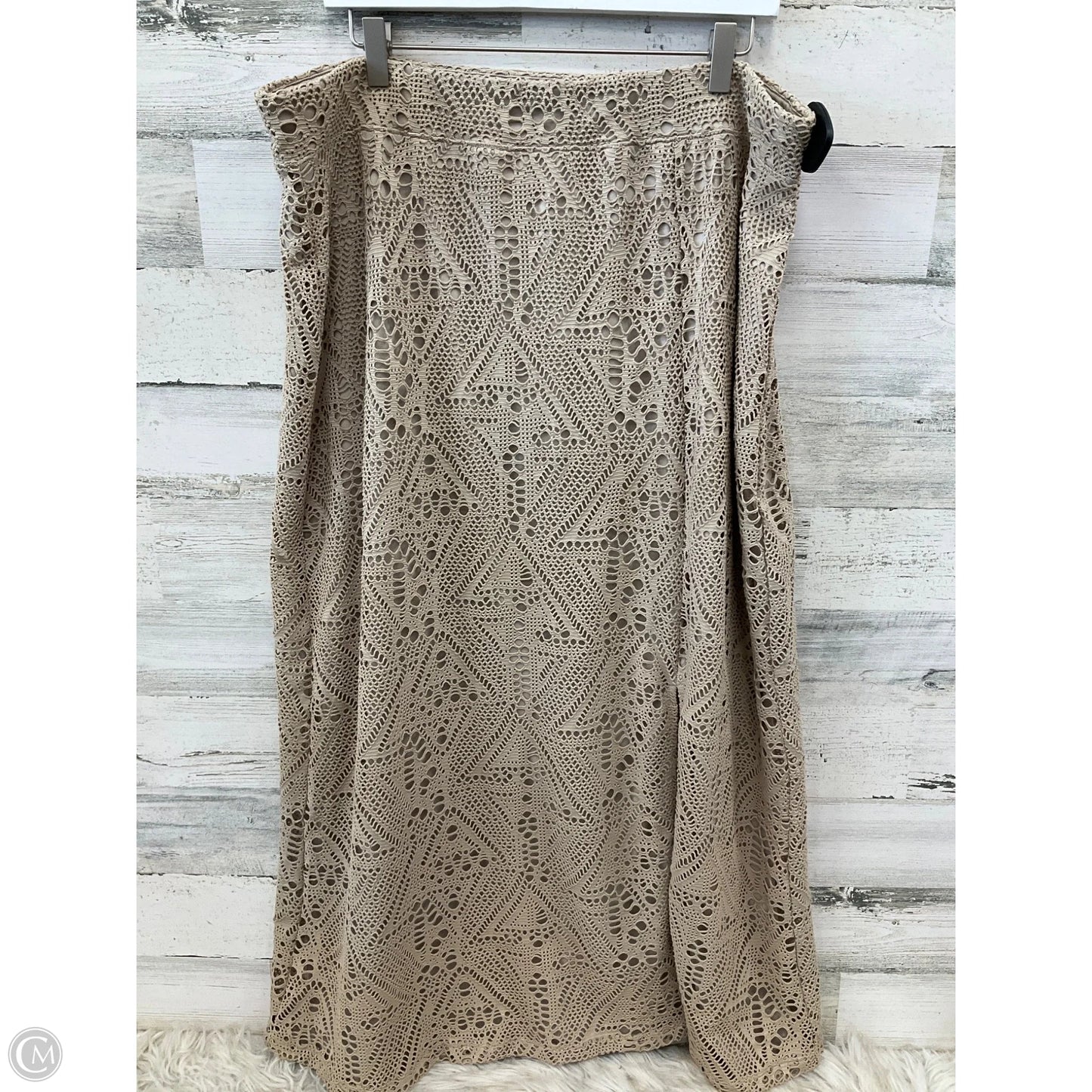 Skirt Maxi By Chicos In Beige, Size: Xl
