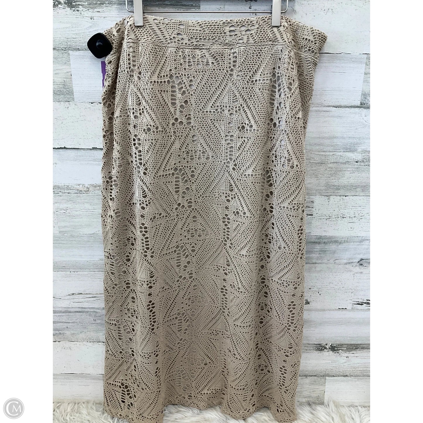 Skirt Maxi By Chicos In Beige, Size: Xl