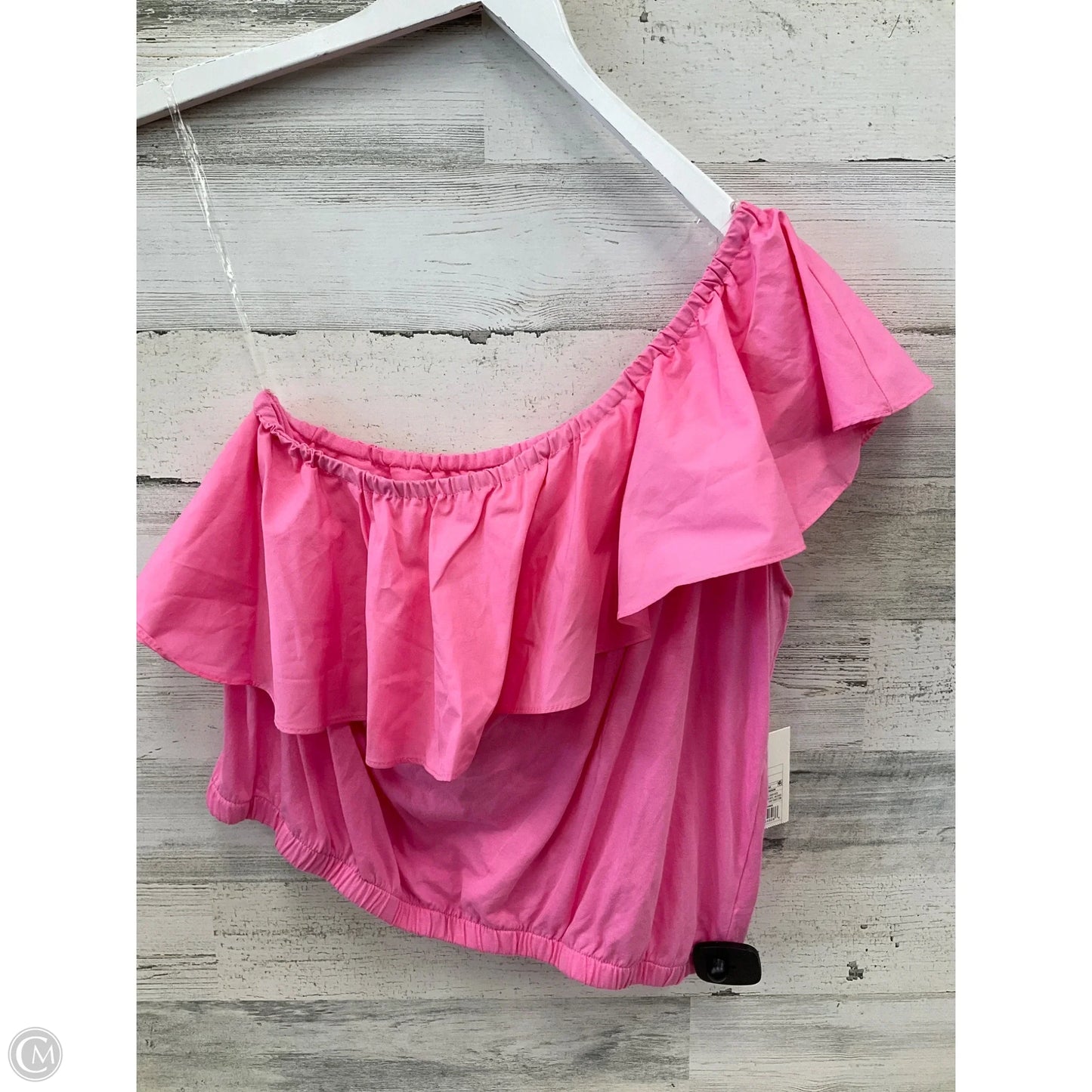 Top Sleeveless Basic By A New Day In Pink, Size: L