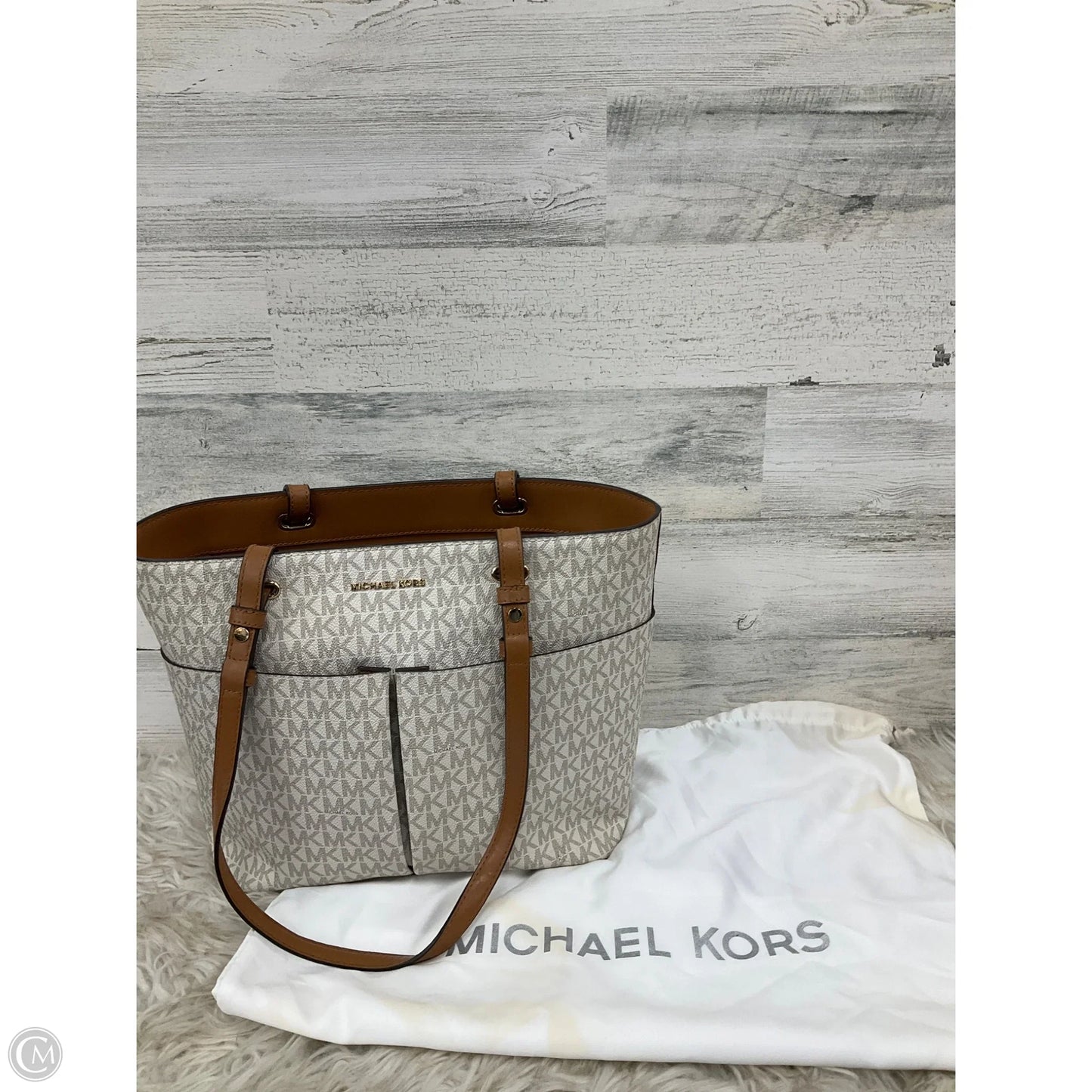 Tote Designer By Michael Kors, Size: Medium
